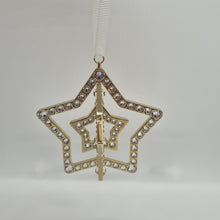 Lade das Bild in den Galerie-Viewer, SWAROVSKI Holiday Magic Stern Ornament 2023 Groß 5655938
