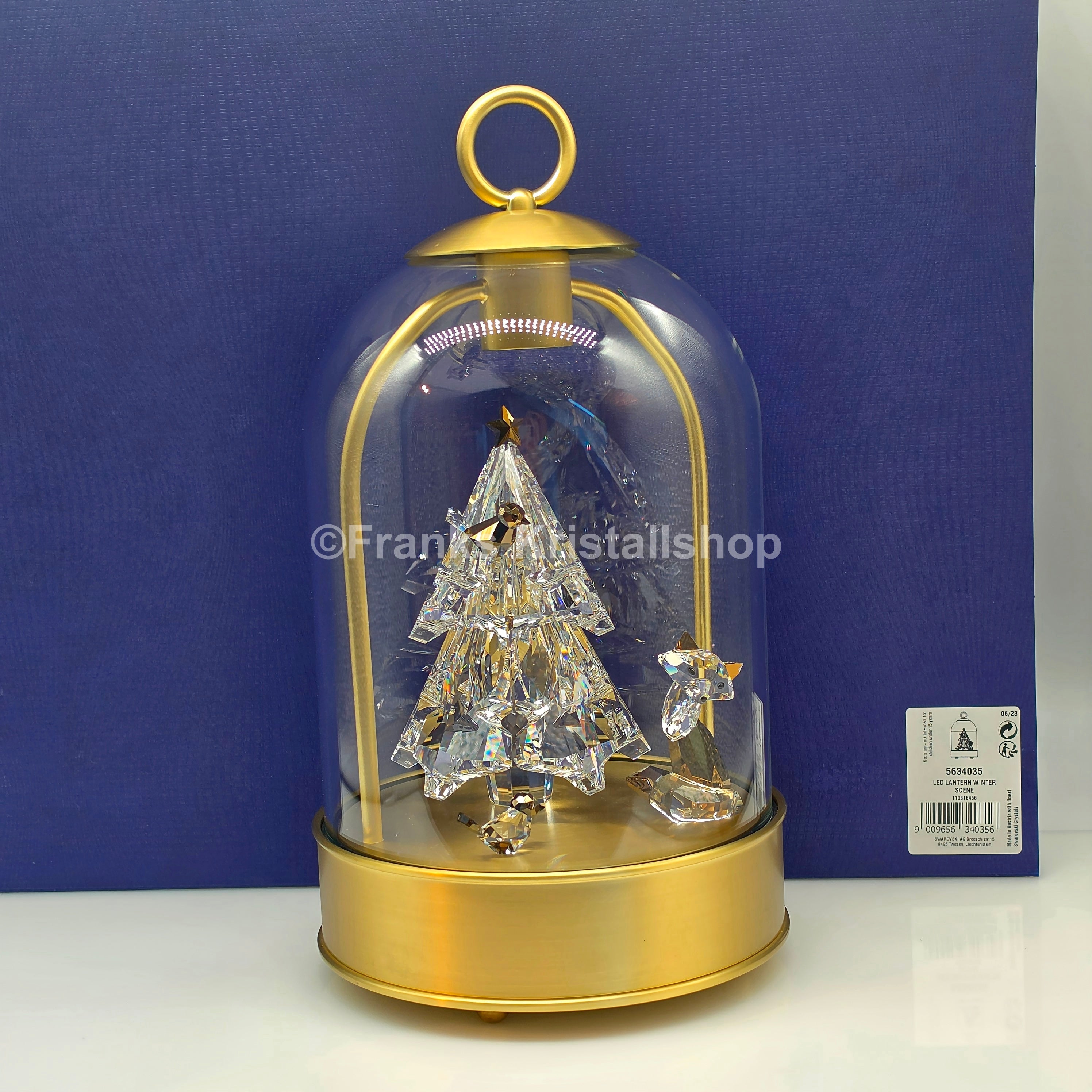 SWAROVSKI Holiday Magic Winterszene LED Laterne 5634035