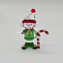 Lade das Bild in den Galerie-Viewer, SWAROVSKI Holiday Cheers Dulcis Elfe Elf und Zuckerstange 5701852
