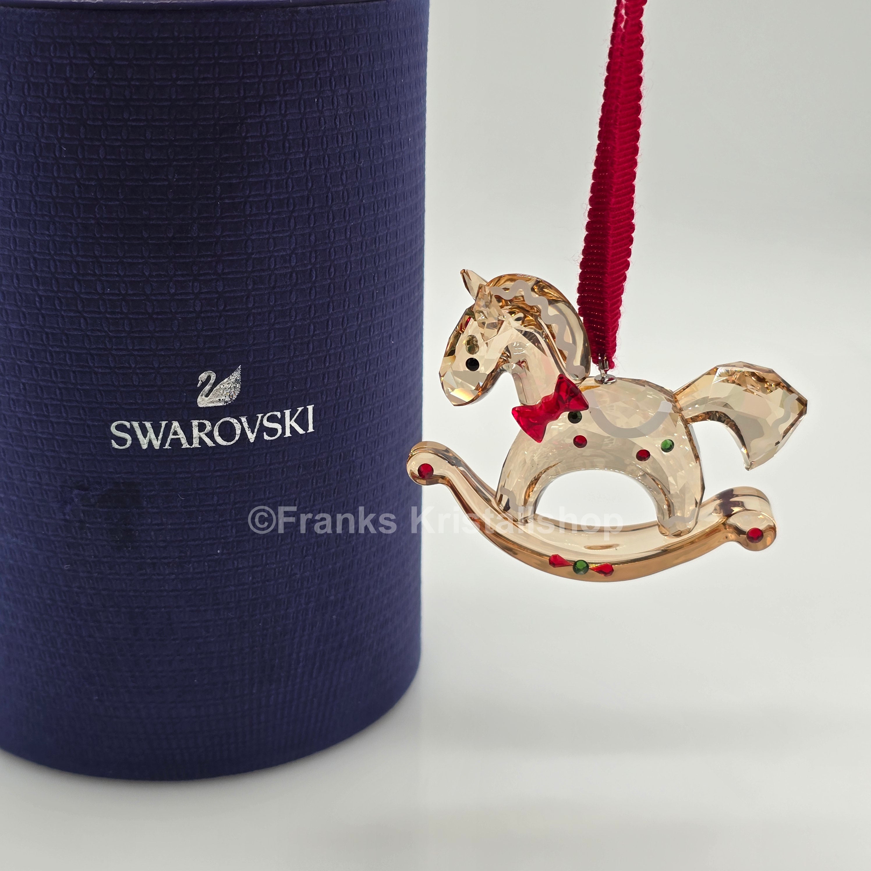 SWAROVSKI Holiday Cheers Lebkuchen Schaukelpferd Ornament 5627608