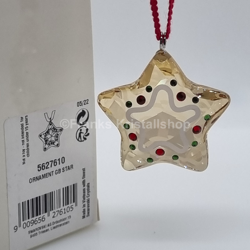 SWAROVSKI Holiday Cheers Lebkuchenstern Ornament 5627610
