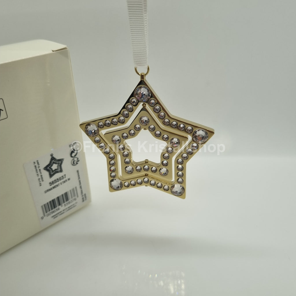 SWAROVSKI Holiday Magic Stern Ornament 2023 Mittel 5655937