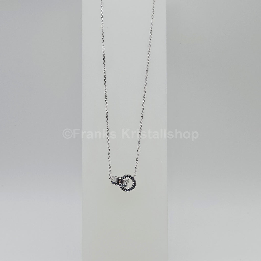 SWAROVSKI Hollow Halskette Dextera Blau, Rhodiniert 5663504