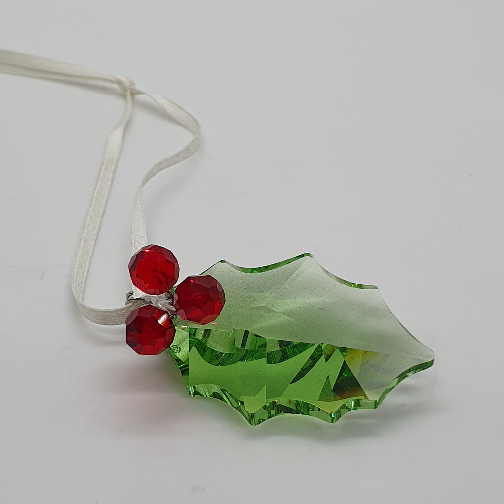 SWAROVSKI Stechpalmenblatt Ornament Holly Leaf 870001