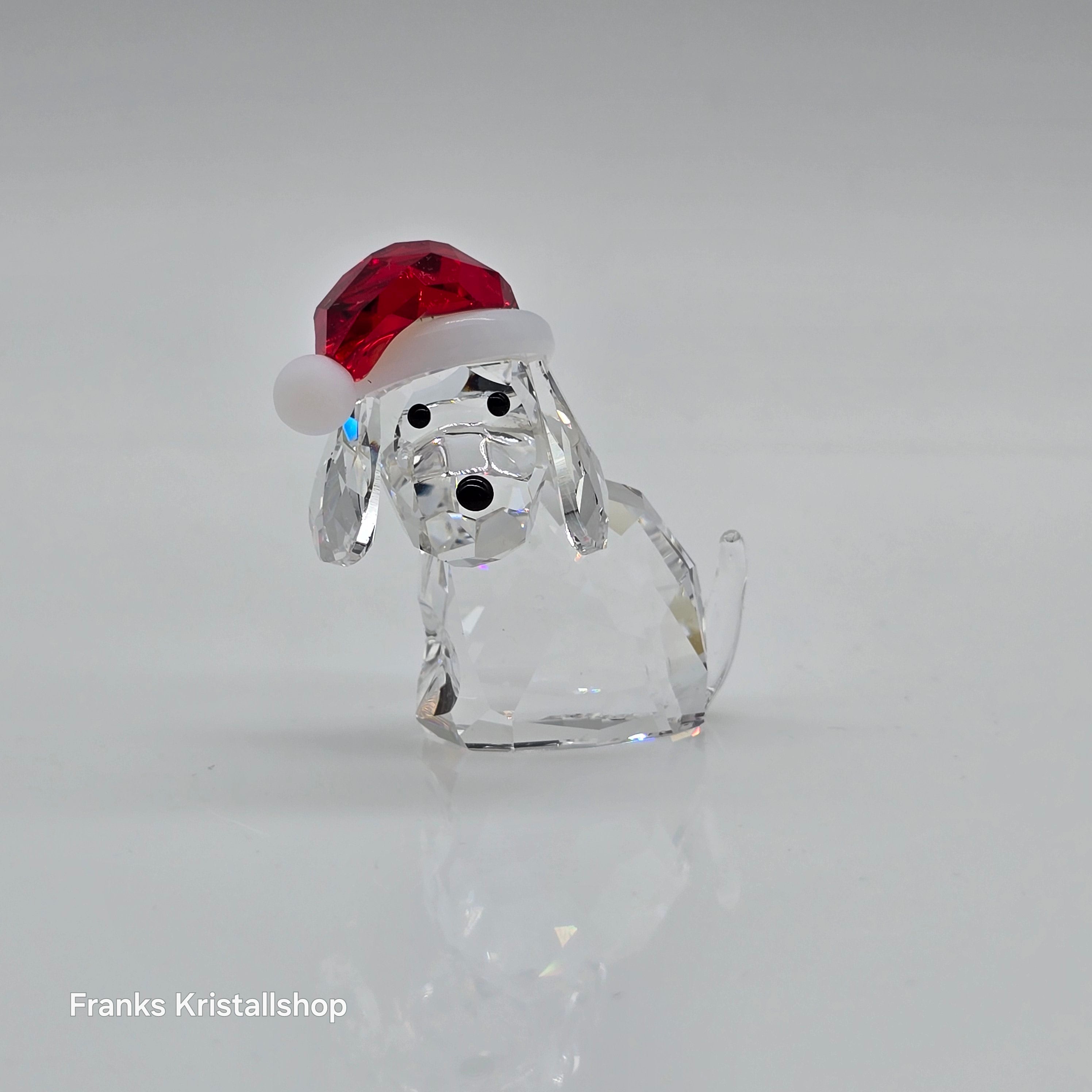 SWAROVSKI Hund mit Nikolausmütze 5060449 AV
