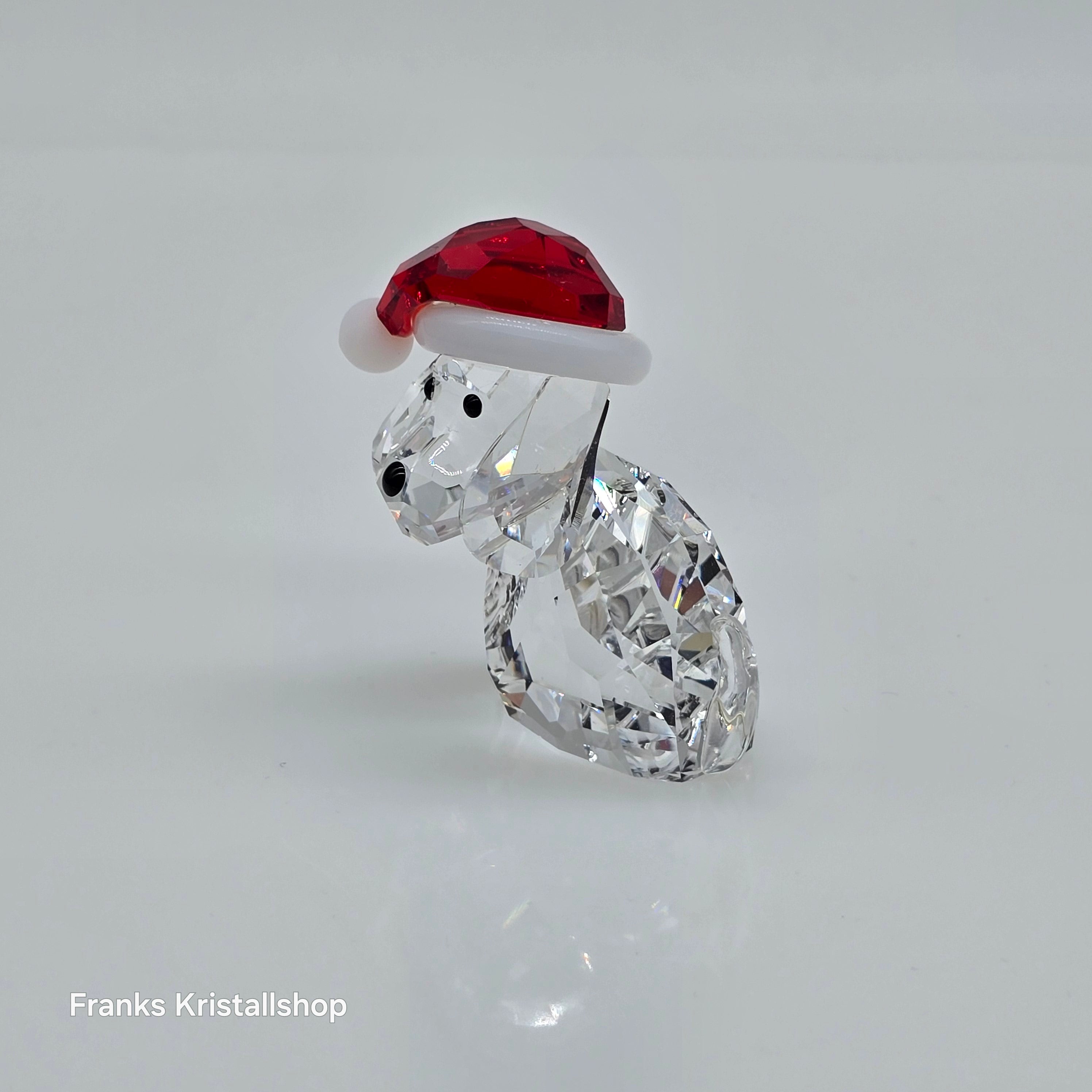 SWAROVSKI Hund mit Nikolausmütze 5060449 AV