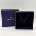 SWAROVSKI Iconic Swan Halskette Schwan Klein Schwarz Roségold-Legierung 5204133