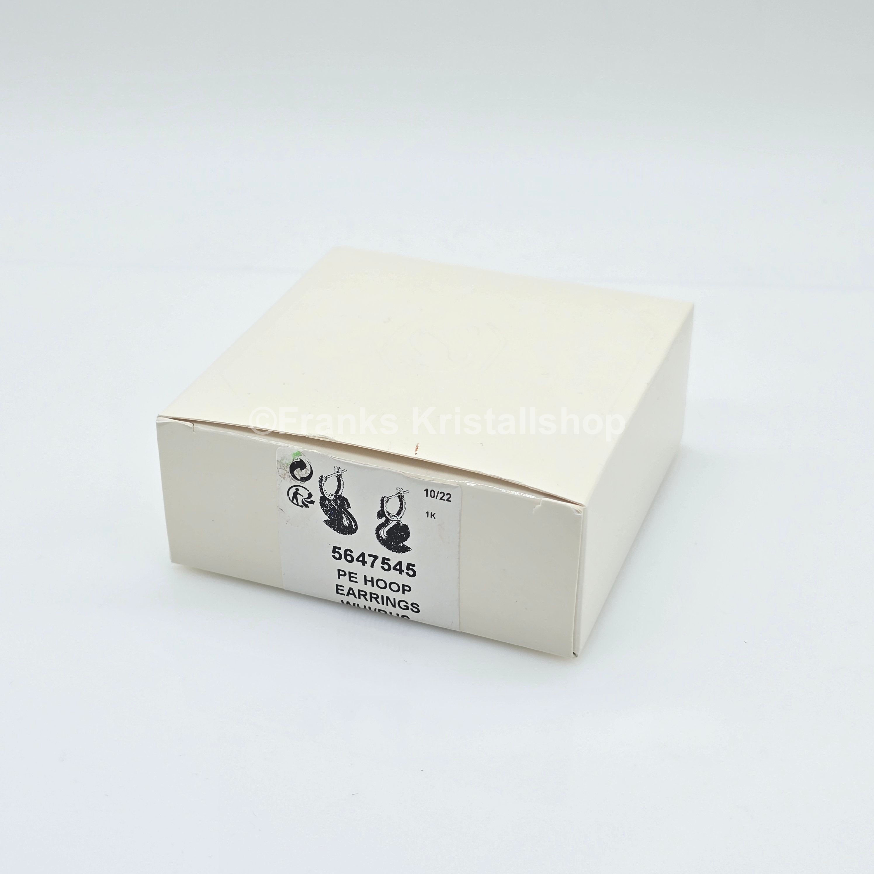 SWAROVSKI Iconic Swan Ohrringe Schwan, Weiß, Rhodiniert 5647545