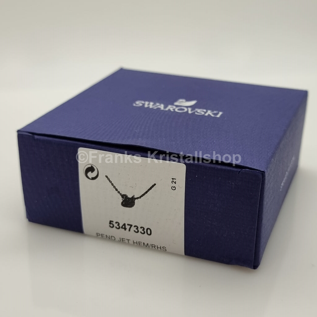 SWAROVSKI Iconic Swan Halskette Schwan Klein, Schwarz, Rhodiniert 5347330 w. Verp.