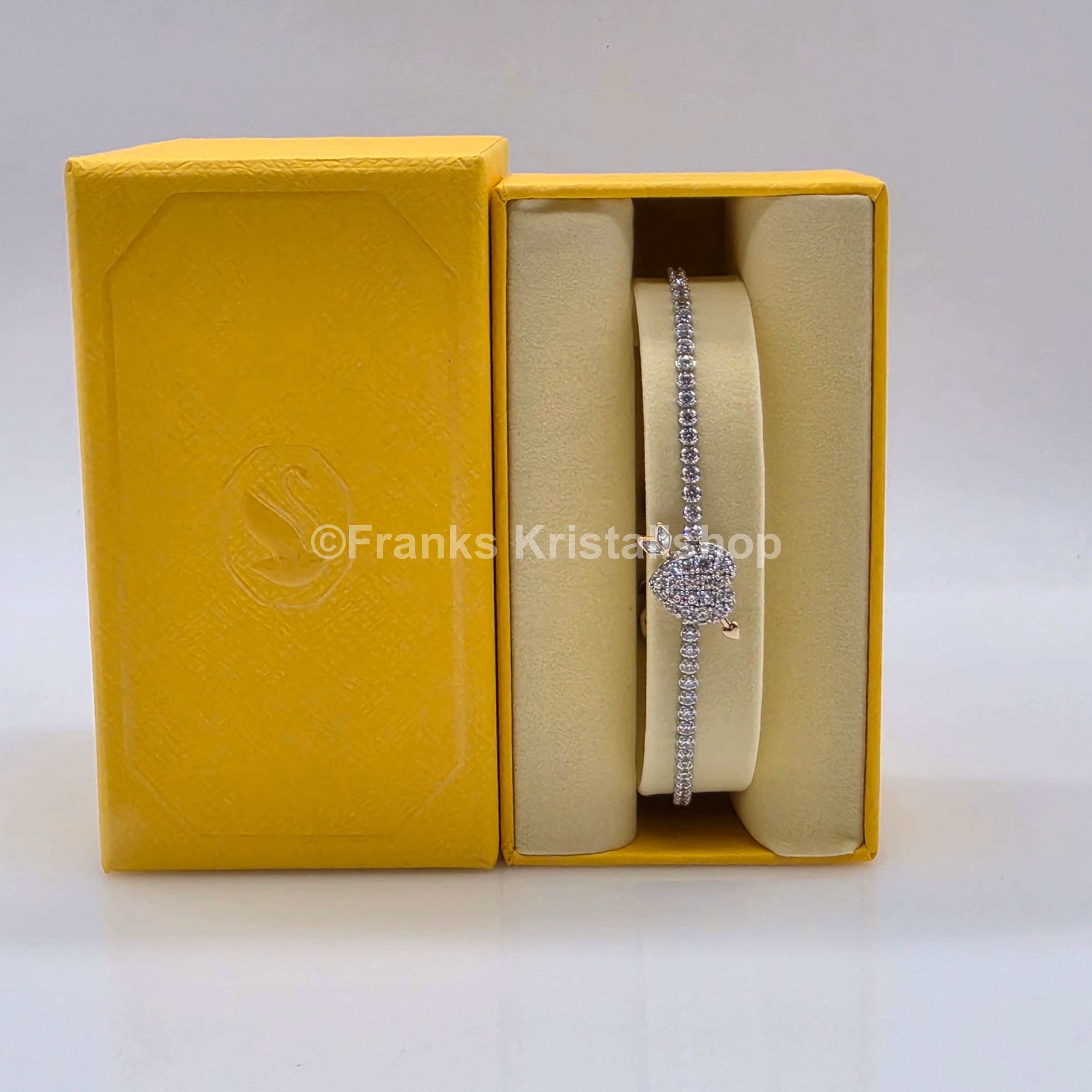 SWAROVSKI Idyllia Armband, Herz mit Pfeil, Liebespfeil, Rhod. 5742022