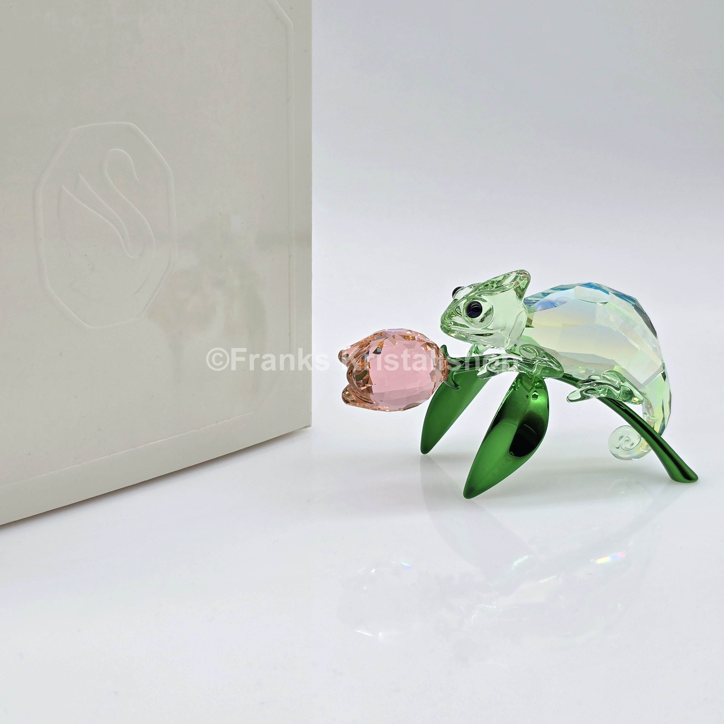 Swarovski Idyllia Chamäleon und Tulpe 5719811