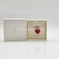 SWAROVSKI Idyllia Charm Anhänger Herz, Rot, Goldbeschichtung 5742994