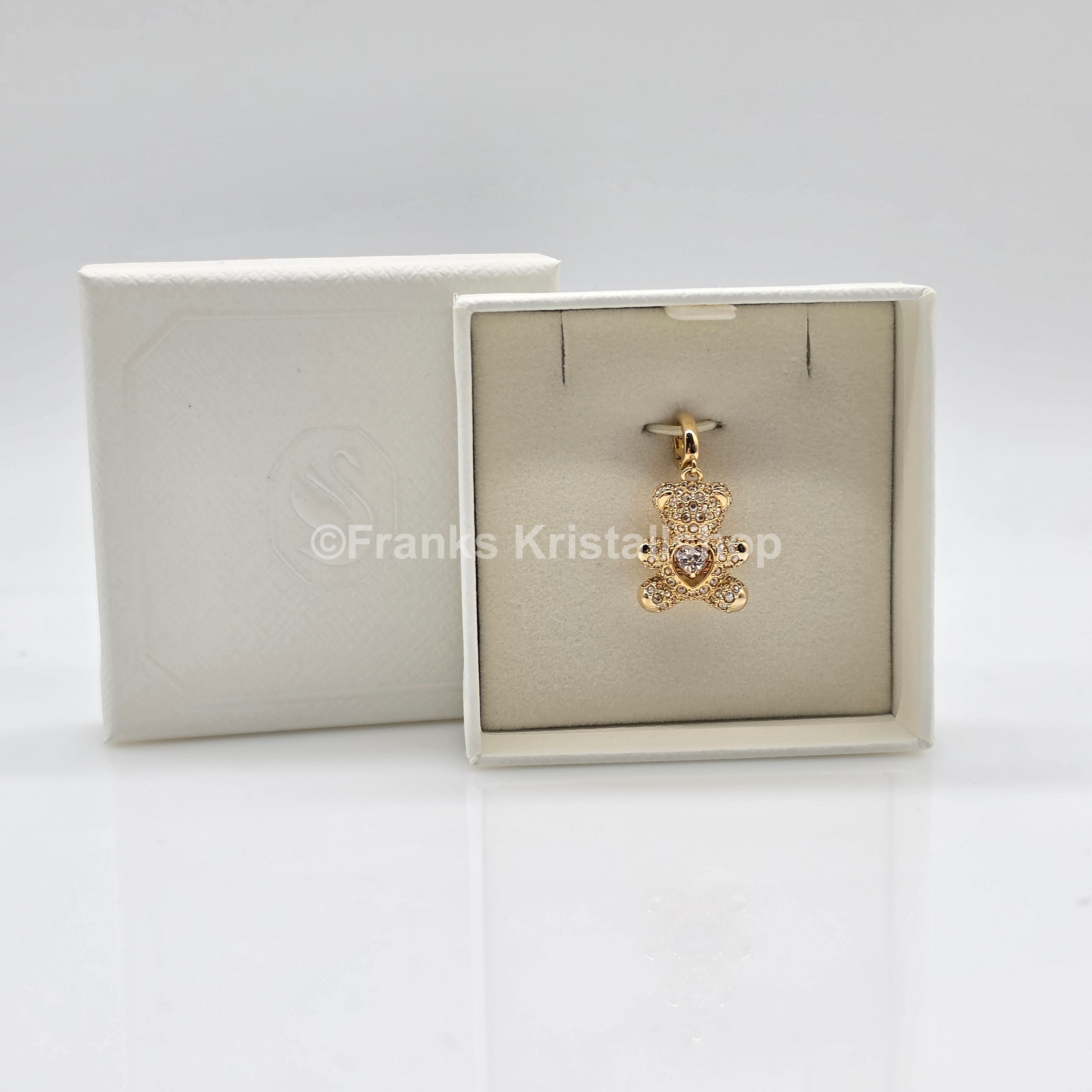 SWAROVSKI Idyllia Charm Teddy, Goldfarben, Goldbeschichtet 5743147