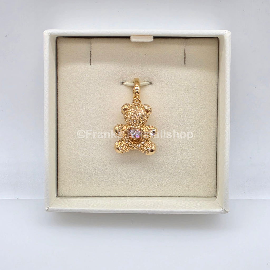 SWAROVSKI Idyllia Charm Teddy, Goldfarben, Goldbeschichtet 5743147
