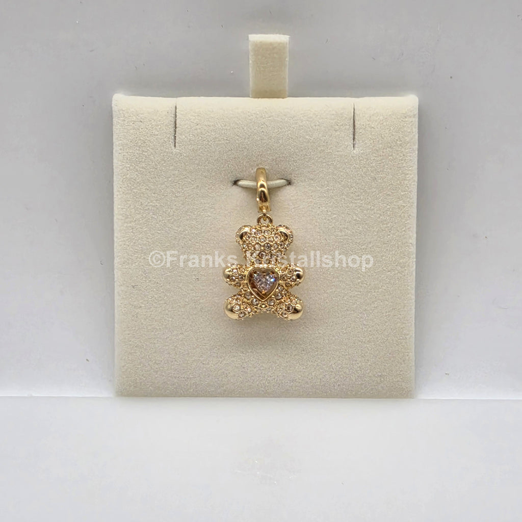 SWAROVSKI Idyllia Charm Teddy, Goldfarben, Goldbeschichtet 5743147