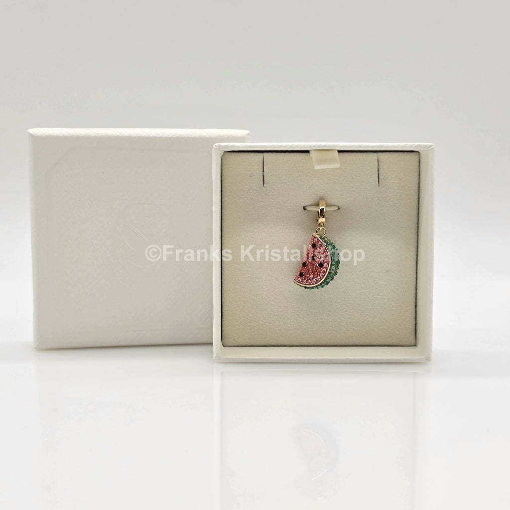 SWAROVSKI Idyllia Charm Anhänger Wassermelone, Gold 5743134