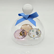 Lade das Bild in den Galerie-Viewer, Swarovski Idyllia Eier unter Glasglocke 5748125

