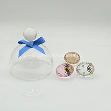 Lade das Bild in den Galerie-Viewer, Swarovski Idyllia Eier unter Glasglocke 5748125
