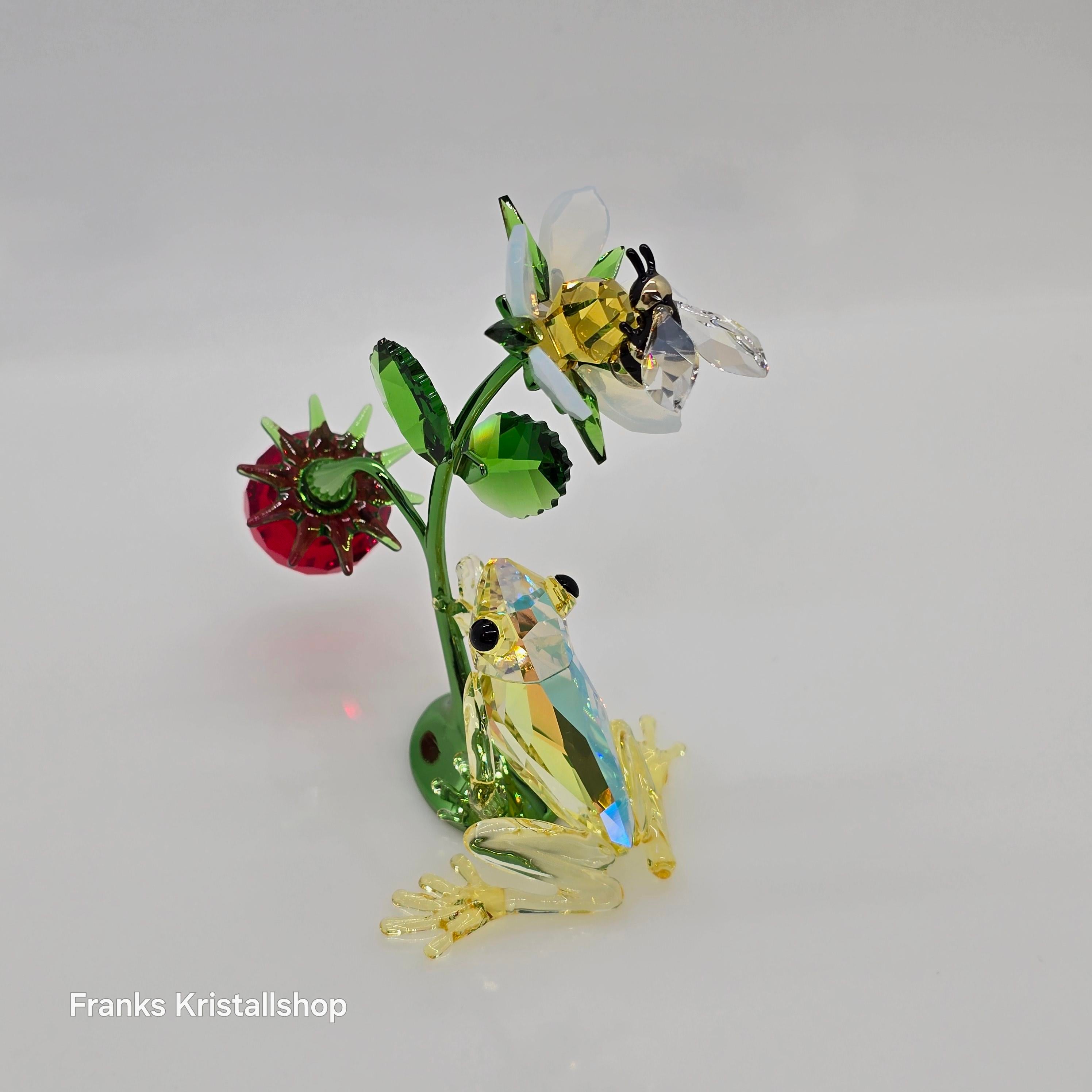 SWAROVSKI Idyllia Frosch Biene und Erdbeere 5667599