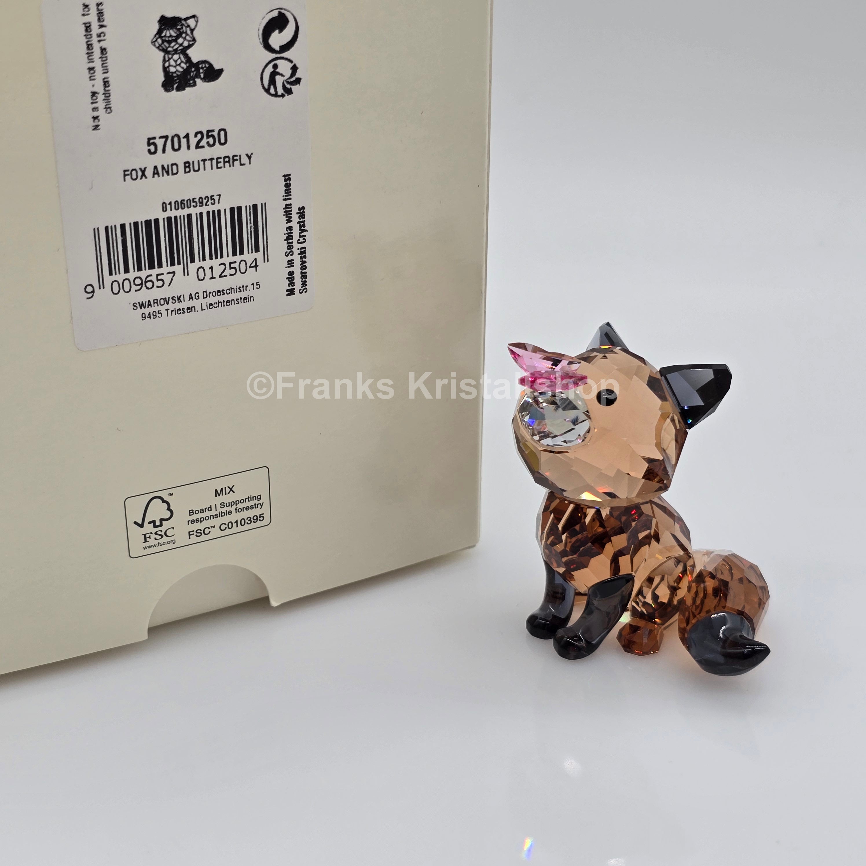 Swarovski Idyllia Fuchs und Schmetterling 5701250