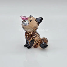 Lade das Bild in den Galerie-Viewer, Swarovski Idyllia Fuchs und Schmetterling 5701250

