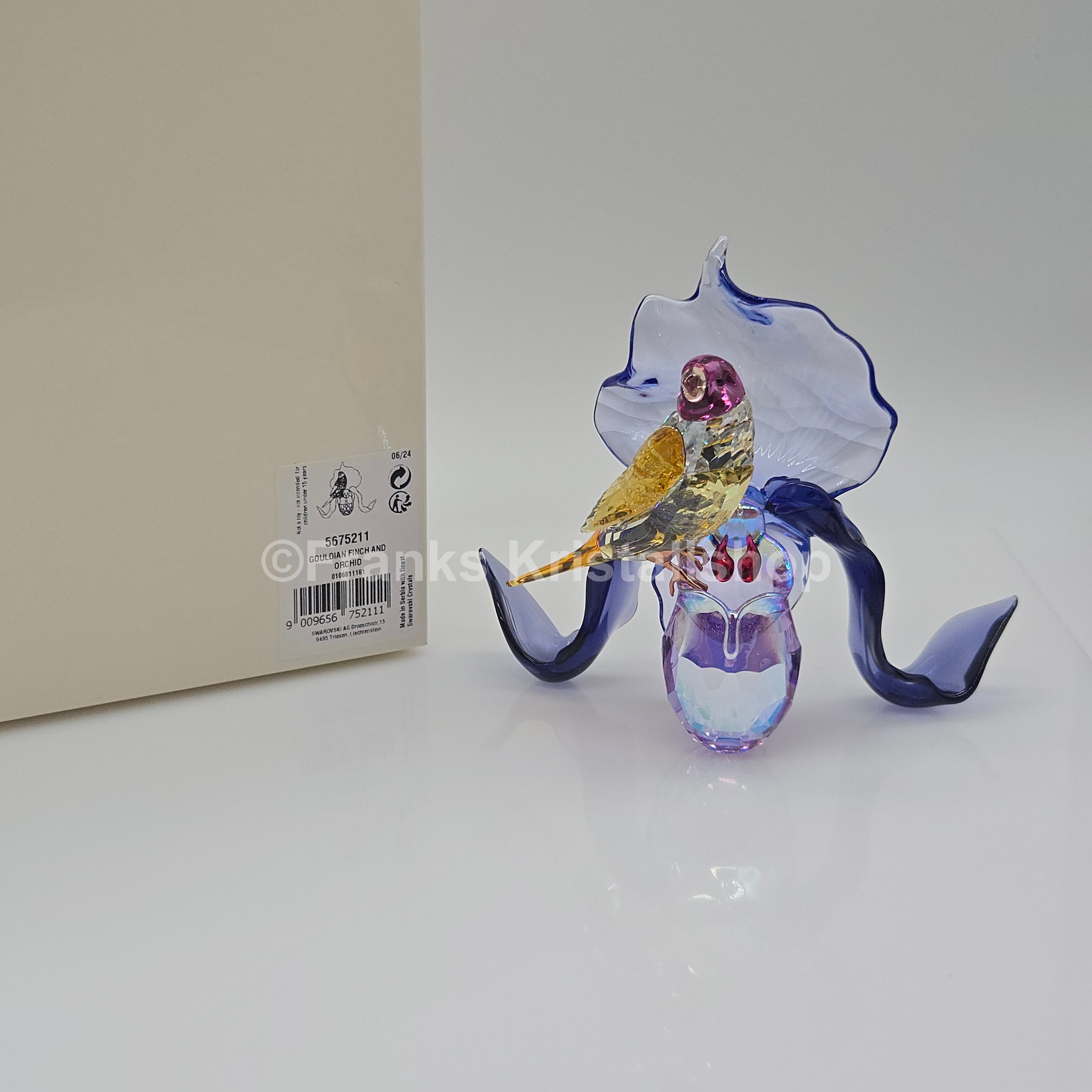 SWAROVSKI Idyllia Gouldamadine und Orchidee 5675211