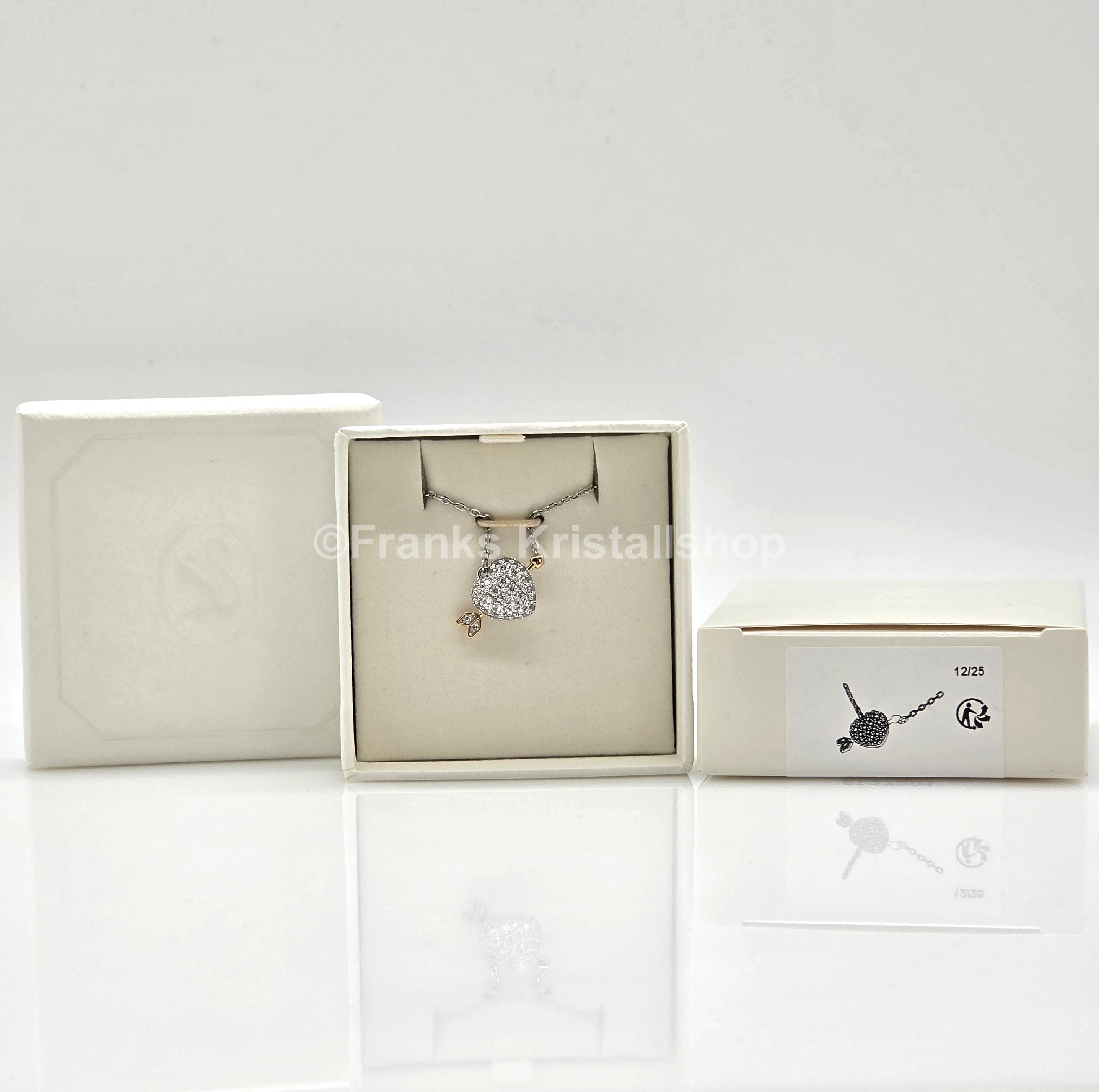 SWAROVSKI Idyllia Halskette Herz mit Pfeil, Liebespfeil, Metallmix 5737291