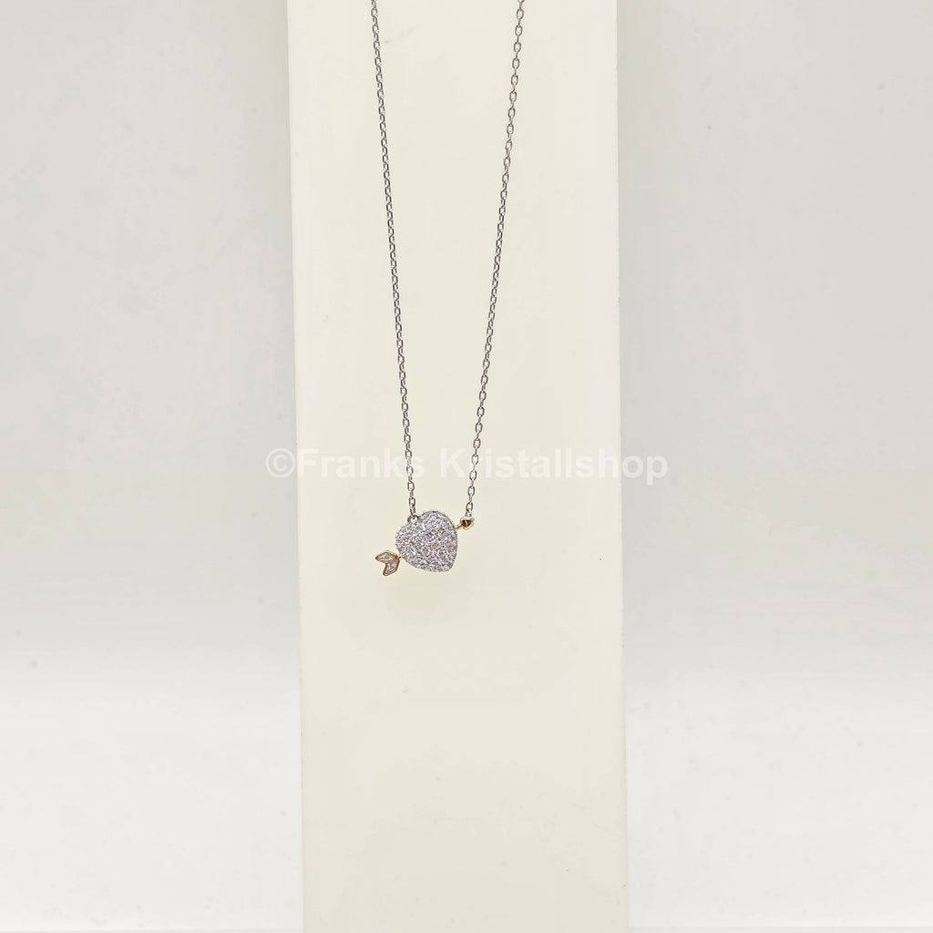 SWAROVSKI Idyllia Halskette Herz mit Pfeil, Liebespfeil, Metallmix 5737291