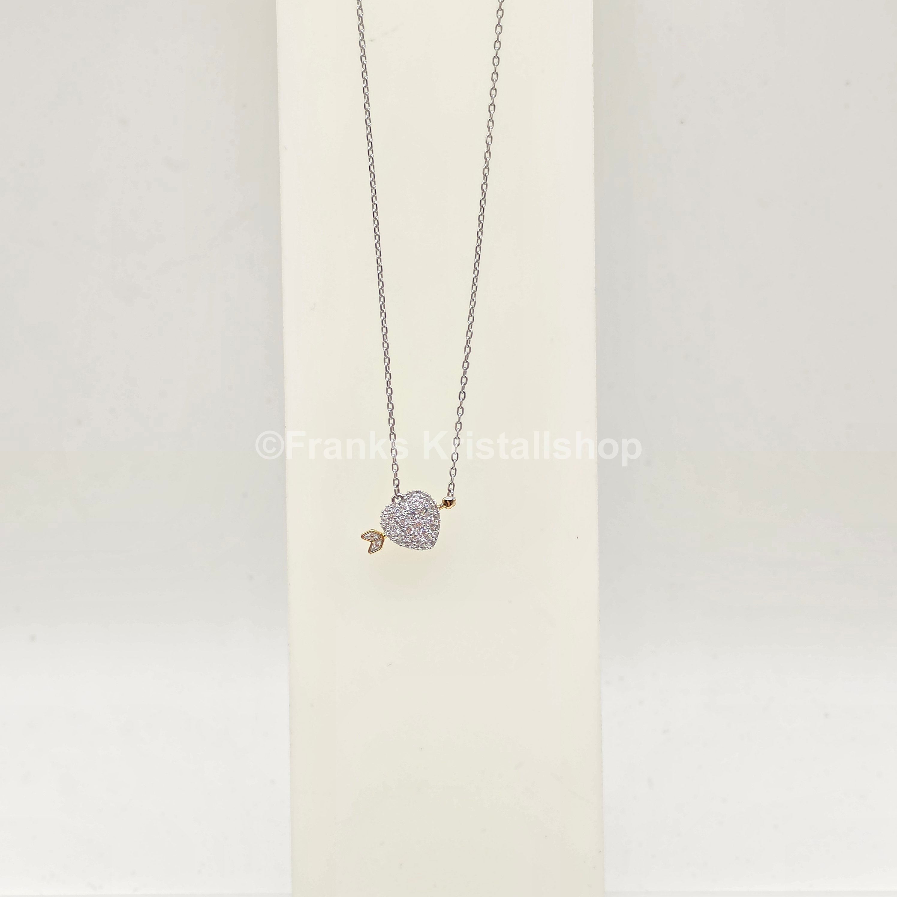 SWAROVSKI Idyllia Halskette Herz mit Pfeil, Liebespfeil, Metallmix 5737291