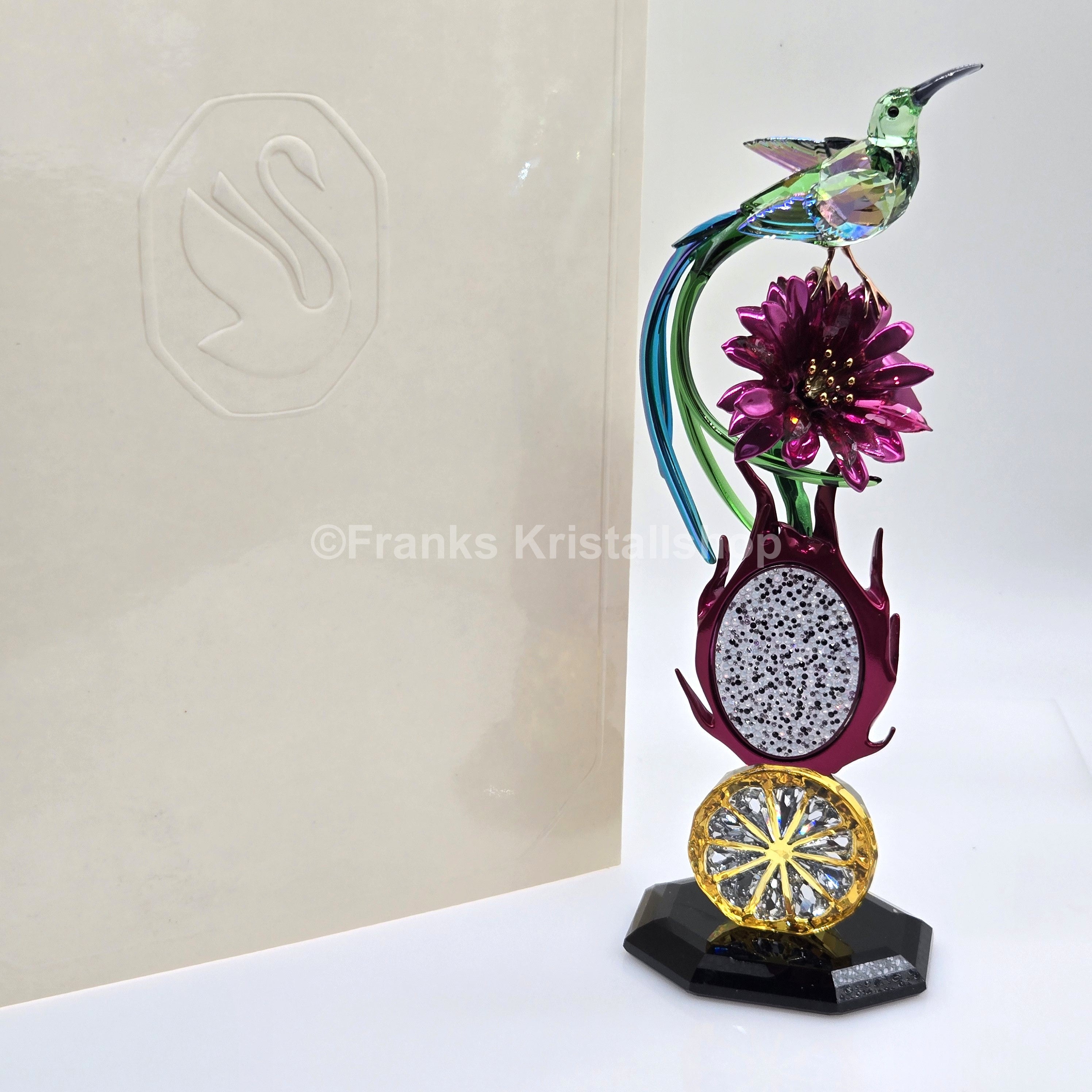 SWAROVSKI Idyllia Honigfresser und Drachenfrucht Totem 5677289