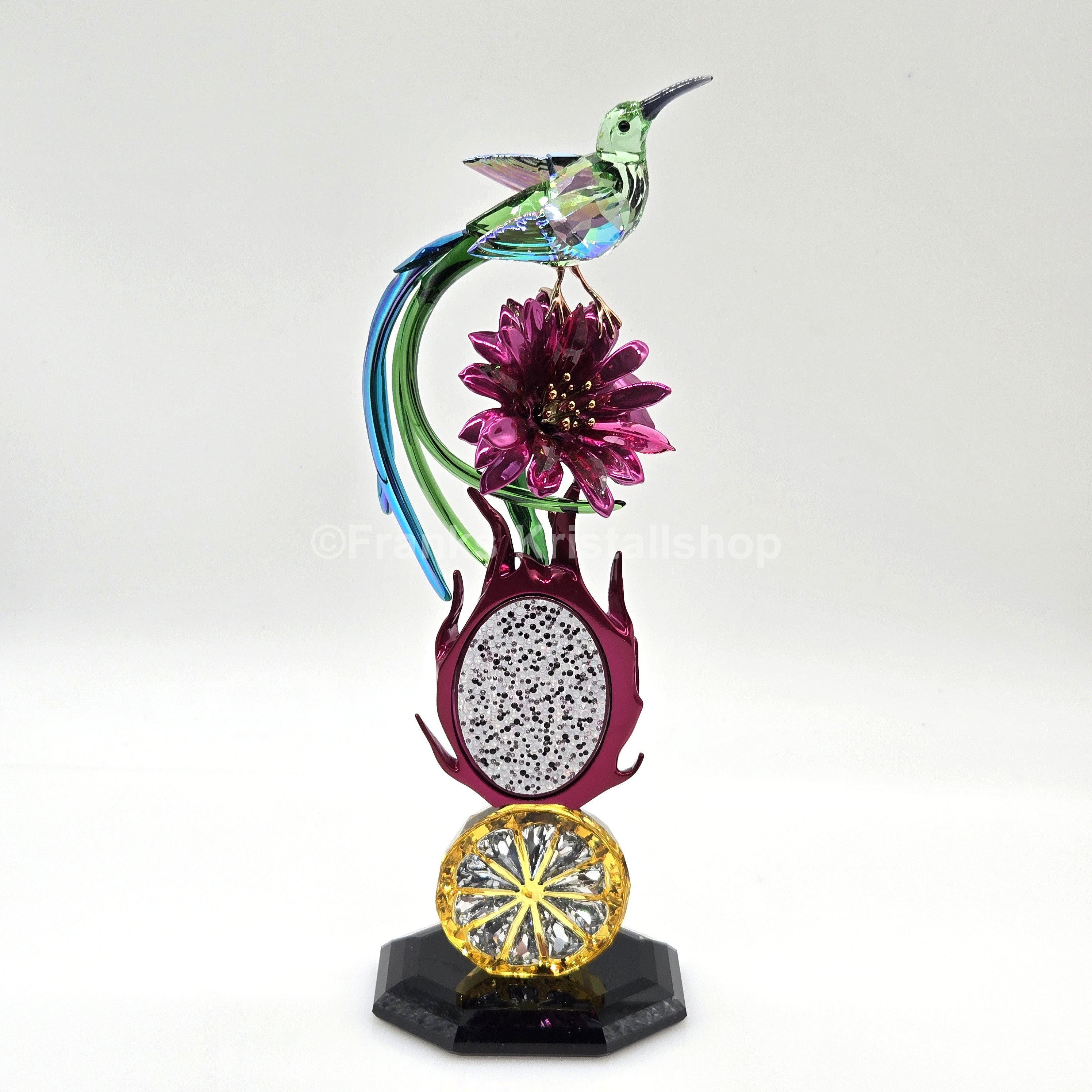 SWAROVSKI Idyllia Honigfresser und Drachenfrucht Totem 5677289