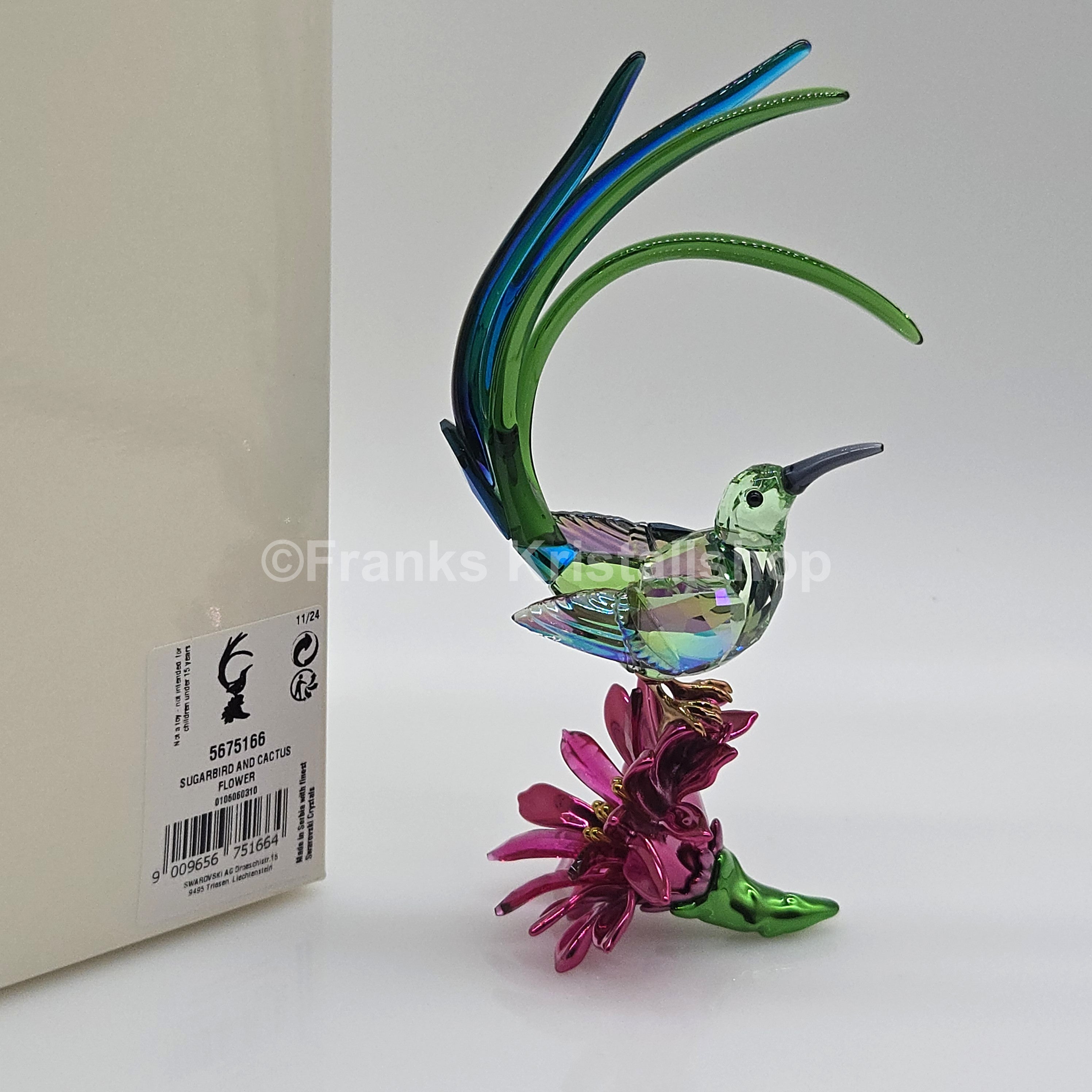 SWAROVSKI Idyllia Honigfresser und Kaktusblume 5675166