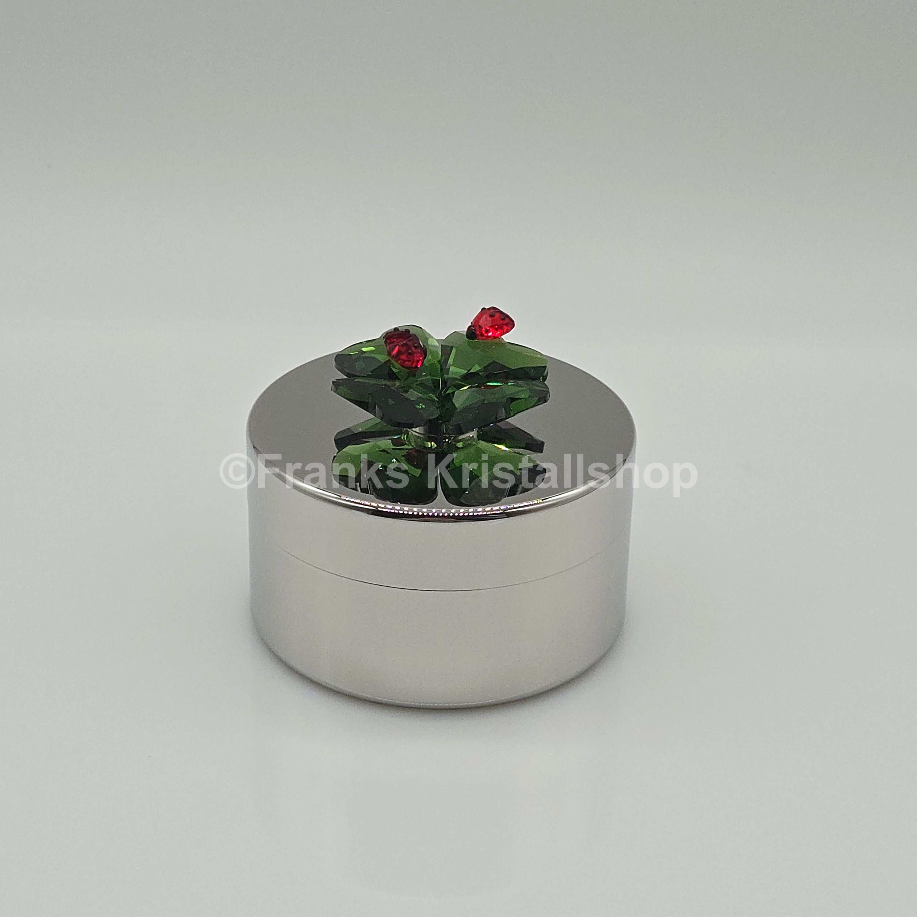SWAROVSKI Idyllia Glücksklee und Marienkäfer Dekorative Box 5692961