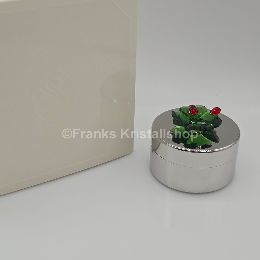 SWAROVSKI Idyllia Glücksklee und Marienkäfer Dekorative Box 5692961
