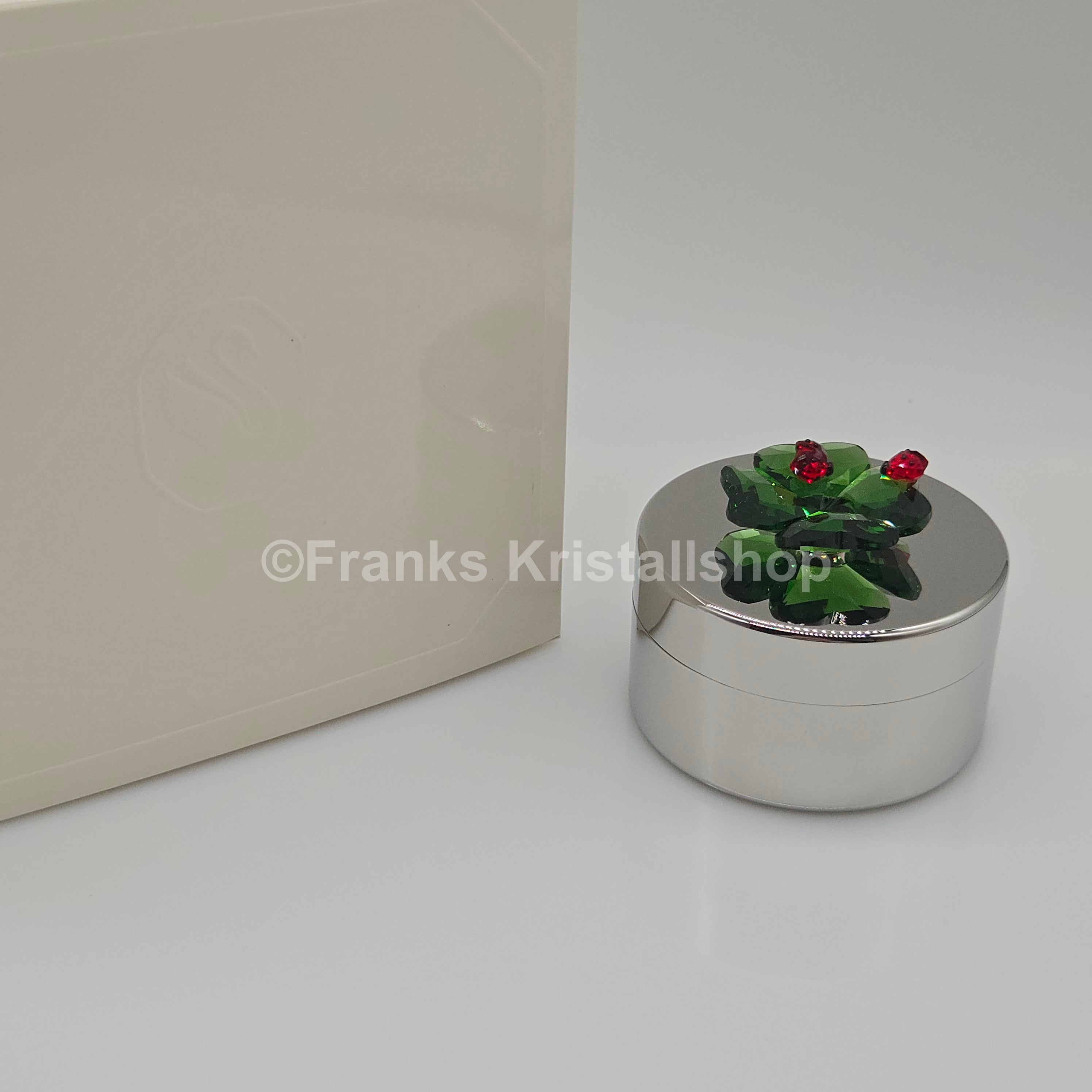 SWAROVSKI Idyllia Glücksklee und Marienkäfer Dekorative Box 5692961