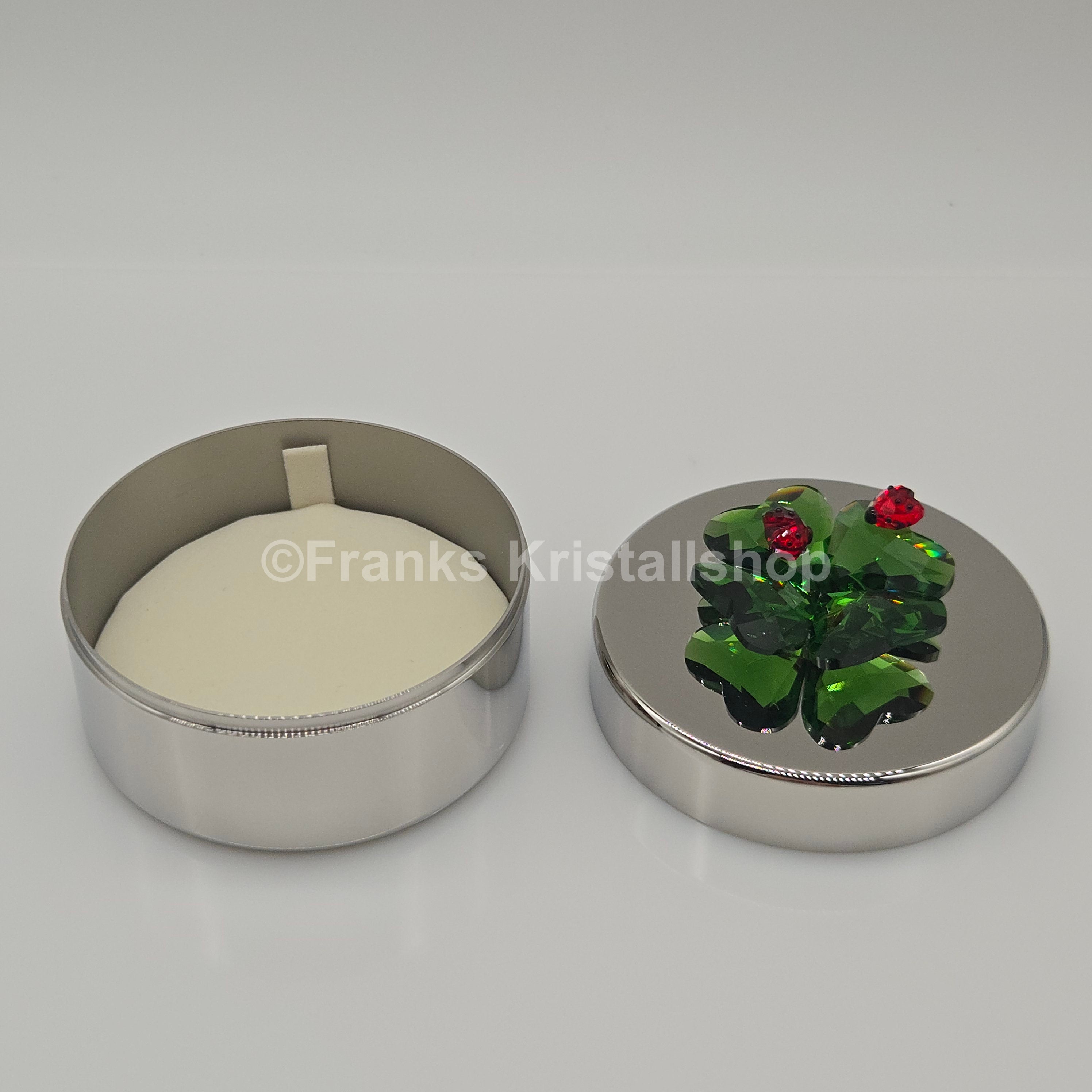 SWAROVSKI Idyllia Glücksklee und Marienkäfer Dekorative Box 5692961