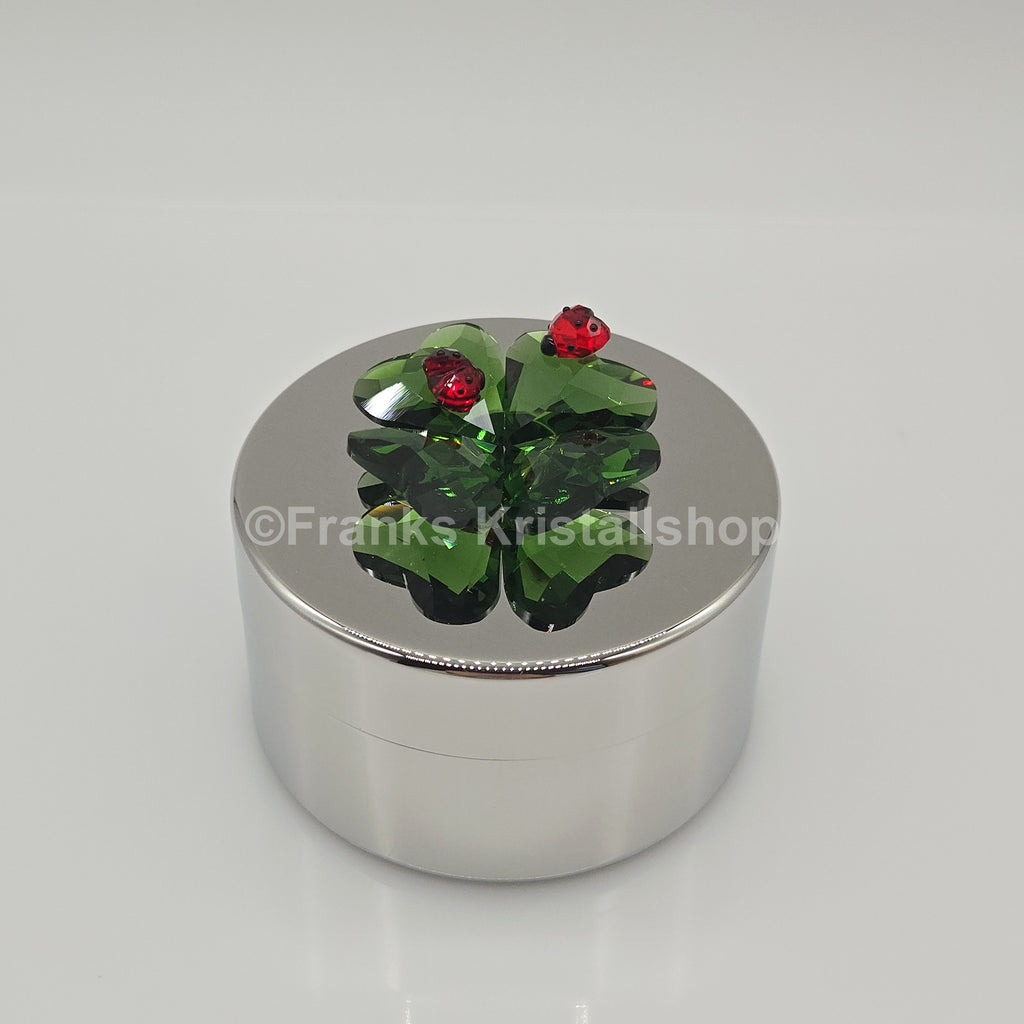 SWAROVSKI Idyllia Glücksklee und Marienkäfer Dekorative Box 5692961