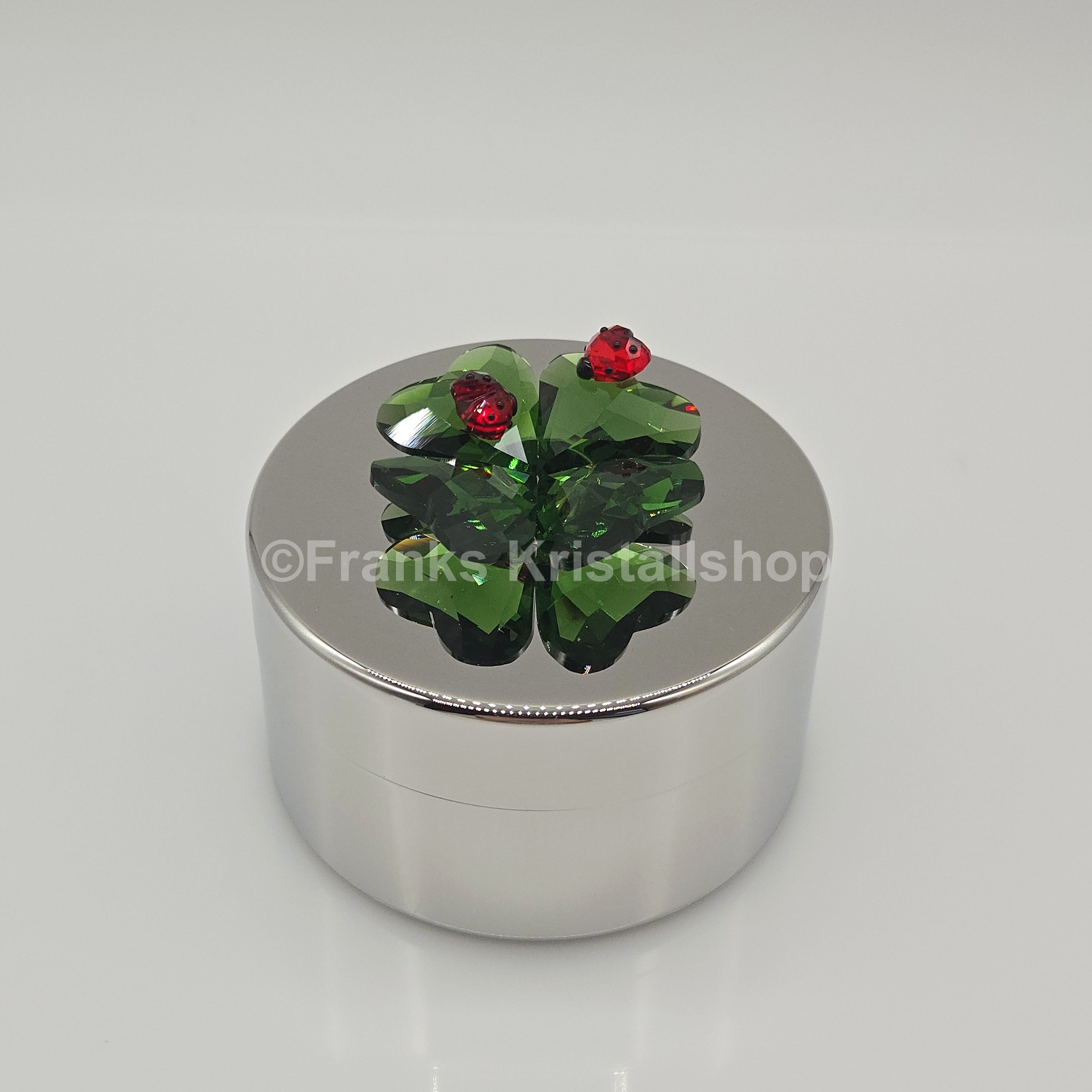 SWAROVSKI Idyllia Glücksklee und Marienkäfer Dekorative Box 5692961