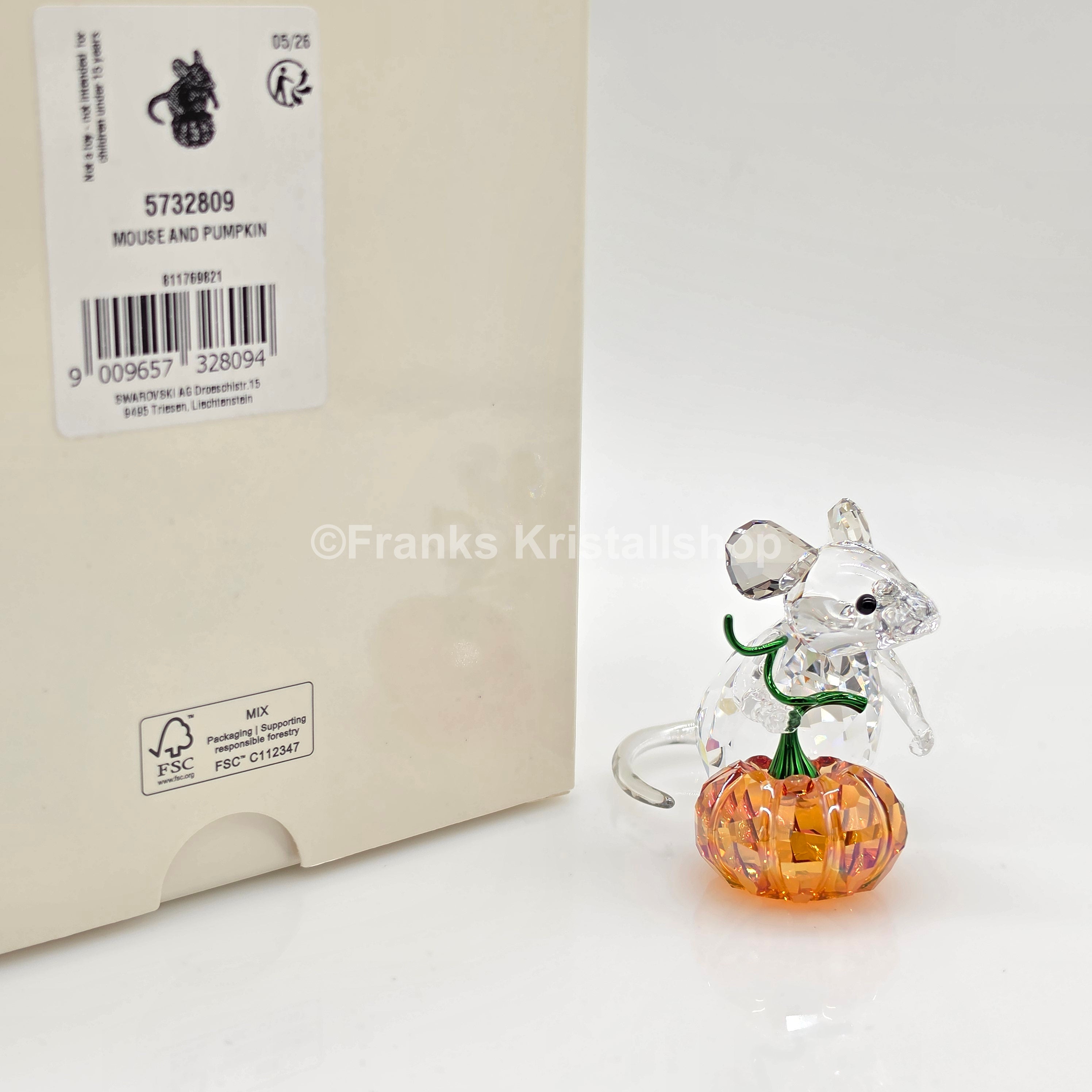 SWAROVSKI Idyllia Maus und Kürbis 5732809
