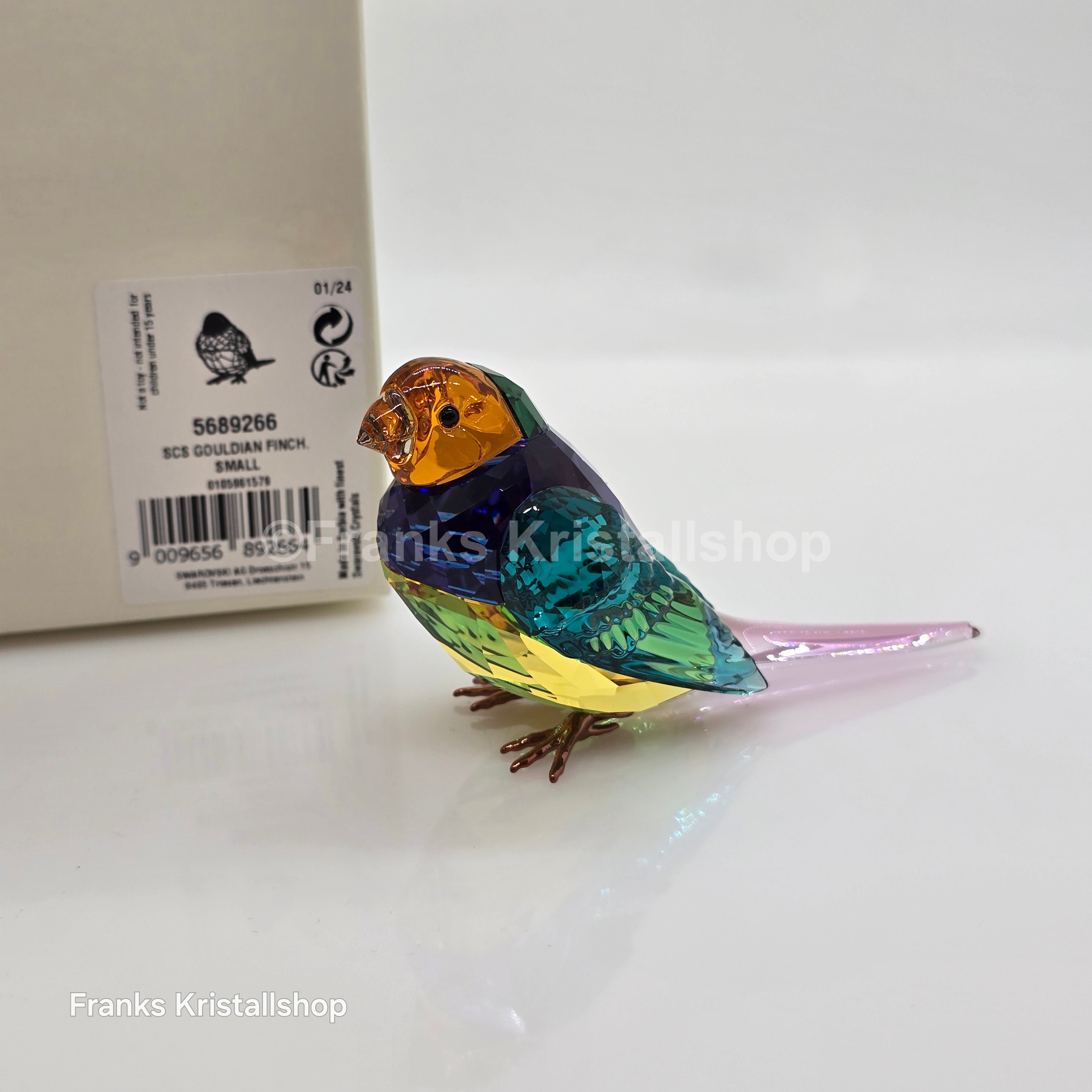 SWAROVSKI SCS Annual Edition 2024 Idyllia Gouldian Finch Small 5689266