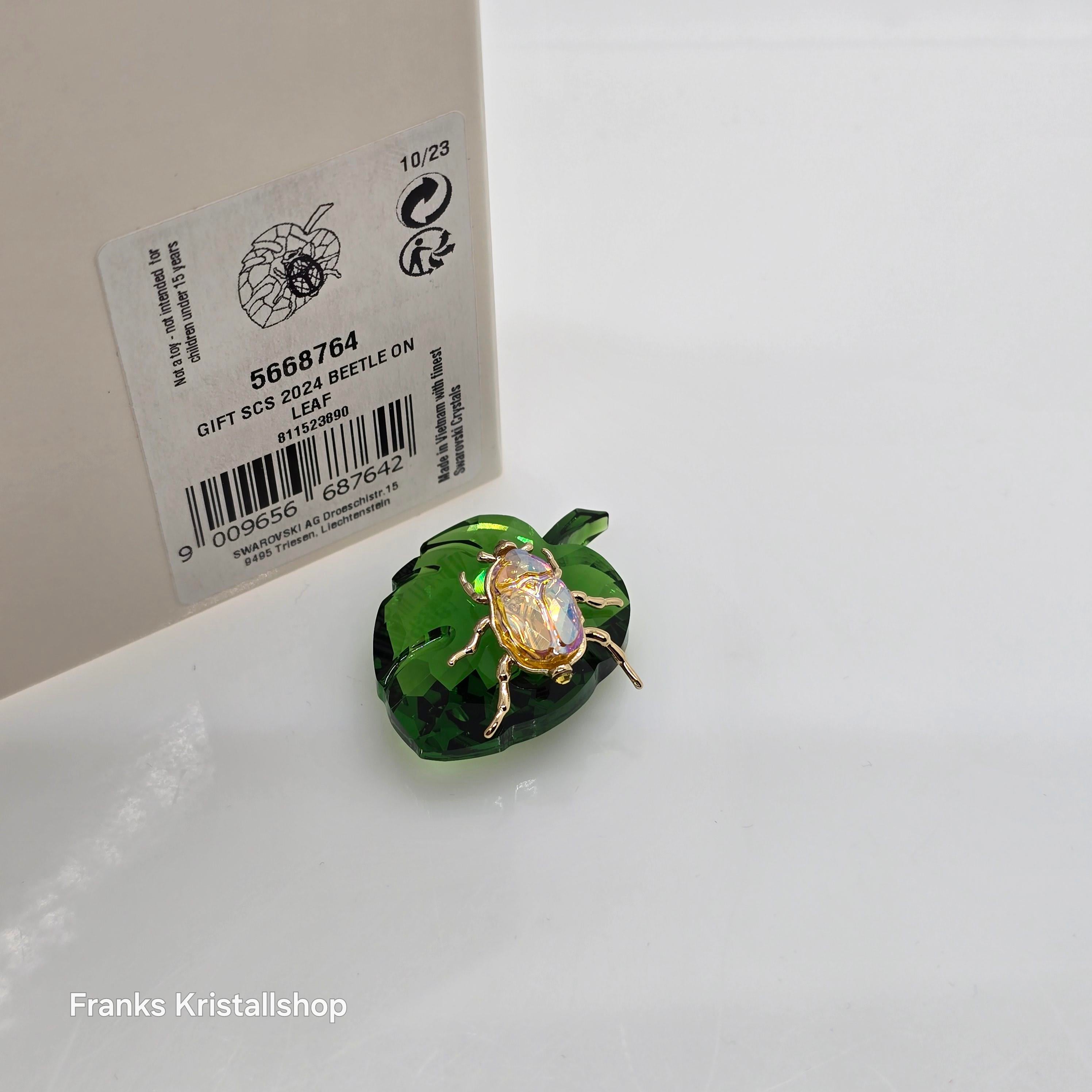 SWAROVSKI Idyllia SCS Käfer auf Blatt 5668764
