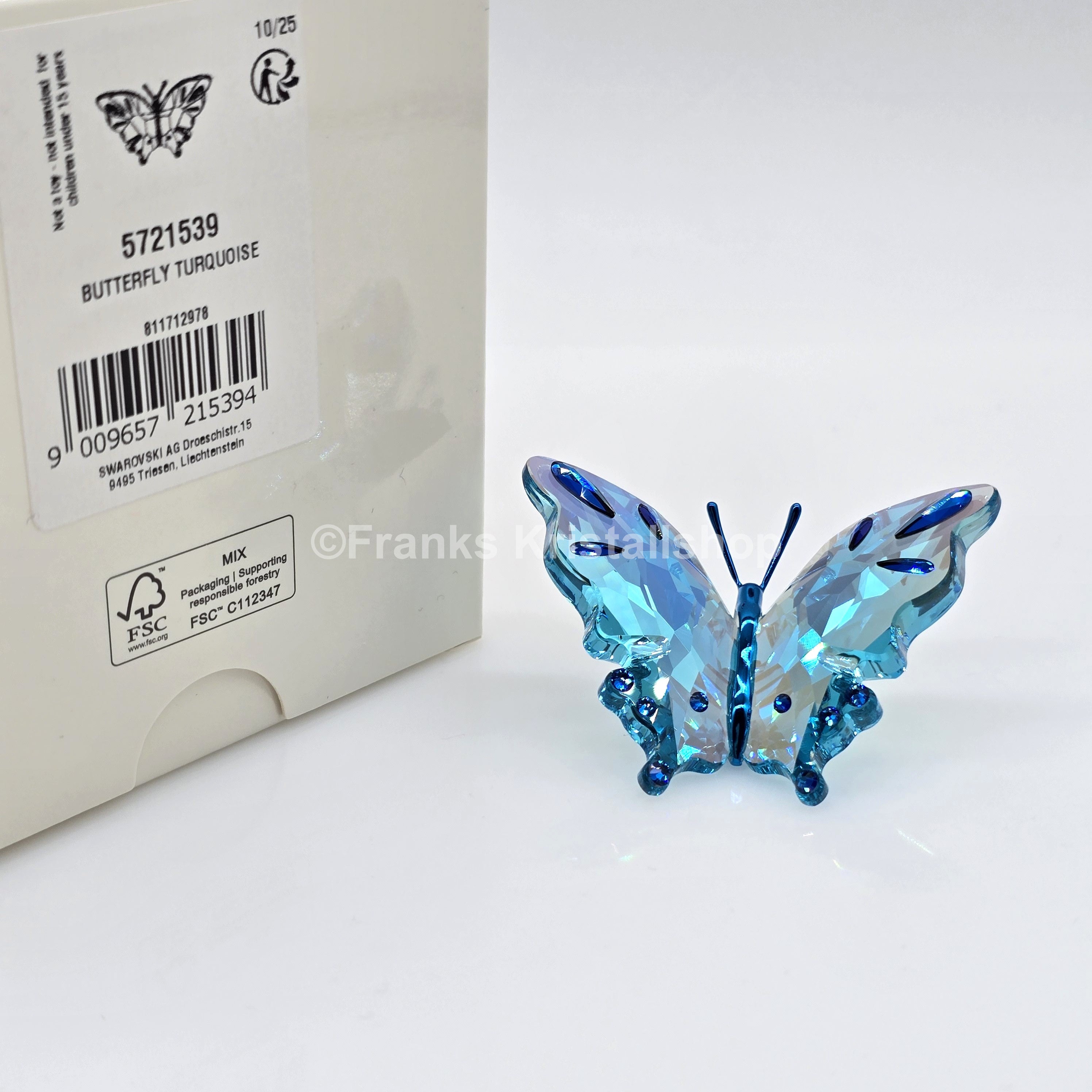 SWAROVSKI Idyllia Schmetterling Türkis 5721539