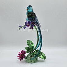 Lade das Bild in den Galerie-Viewer, SWAROVSKI Idyllia Vogel Quetzal und Orchidee 5682123
