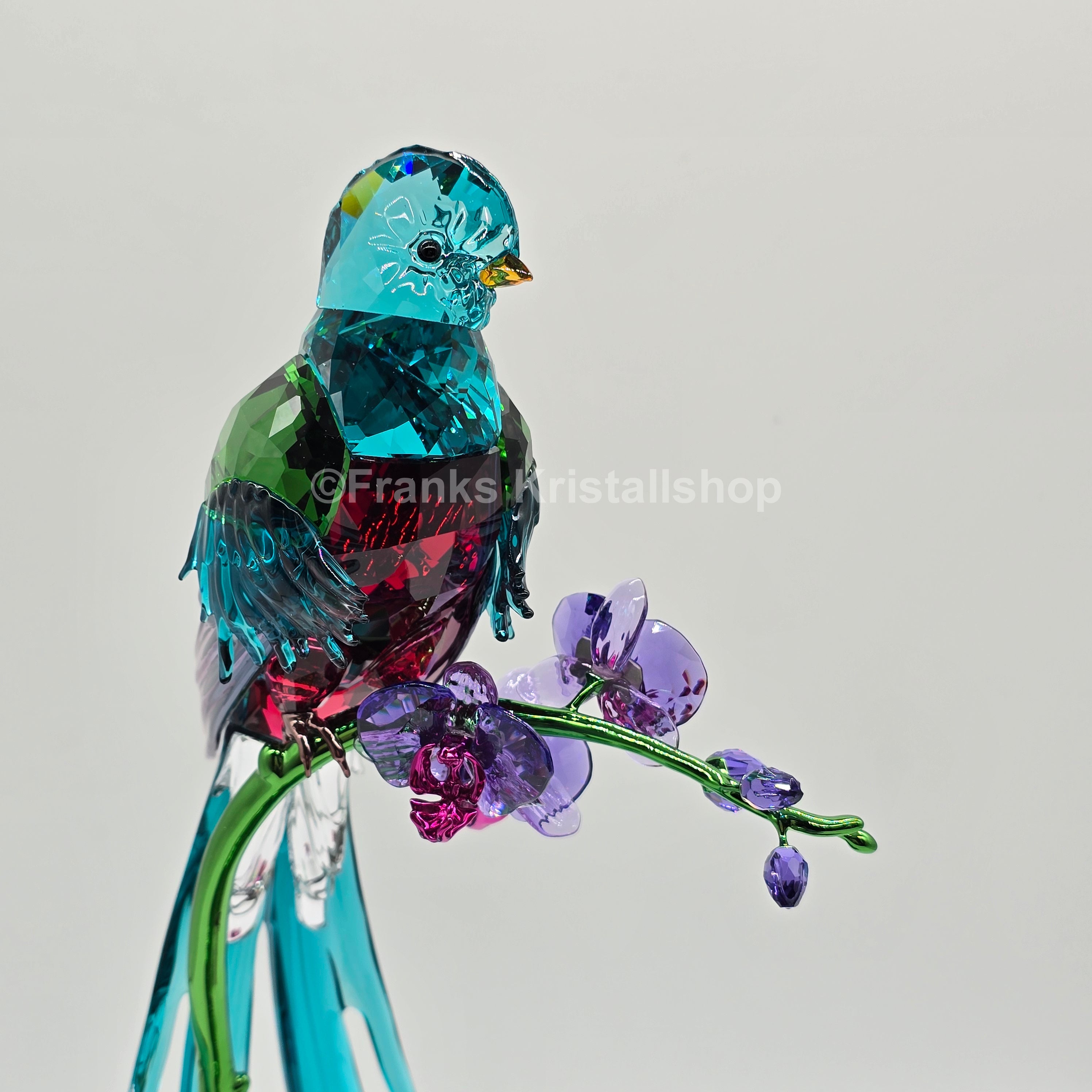 SWAROVSKI Idyllia Vogel Quetzal und Orchidee 5682123