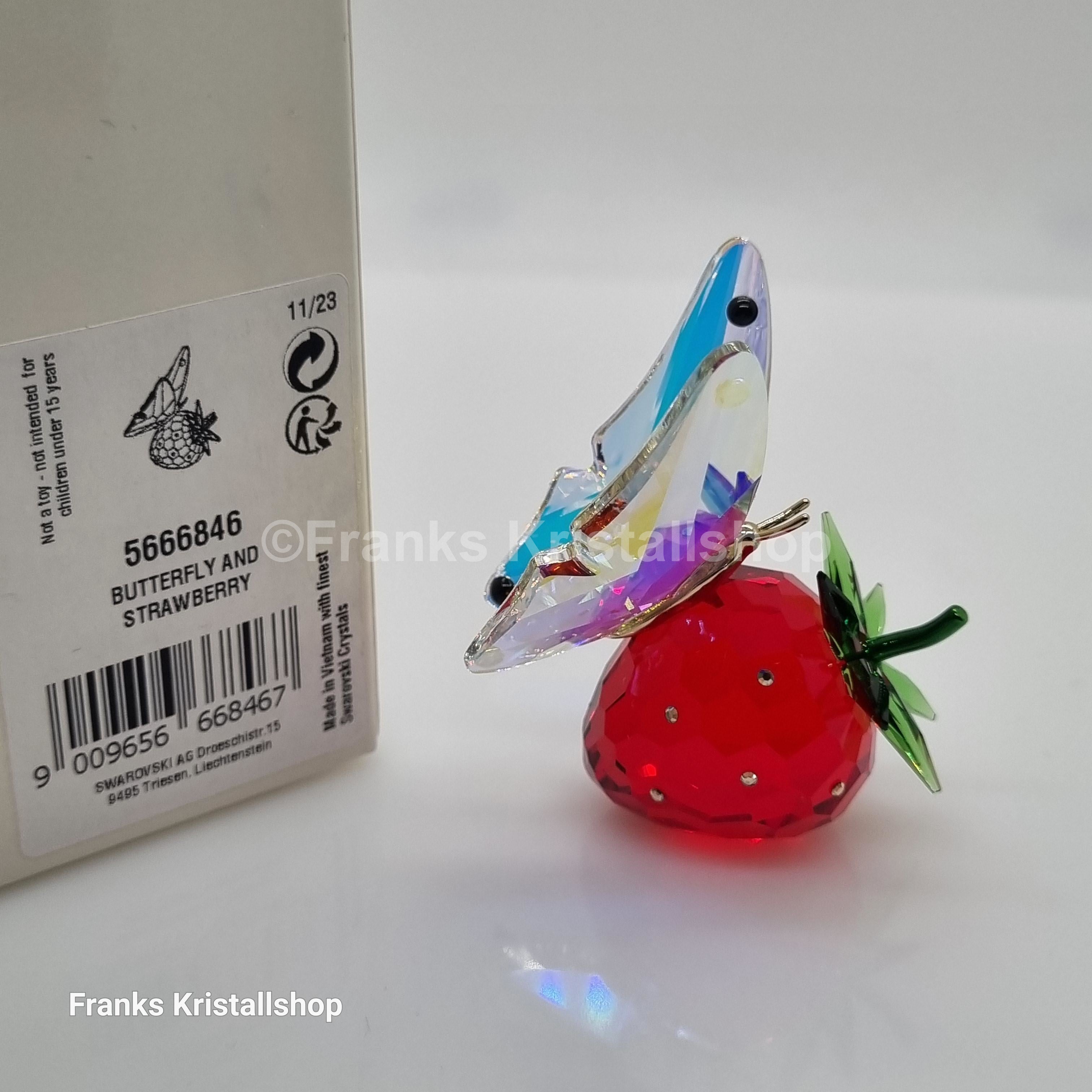SWAROVSKI Idyllia Schmetterling und Erdbeere Paradise 5666846