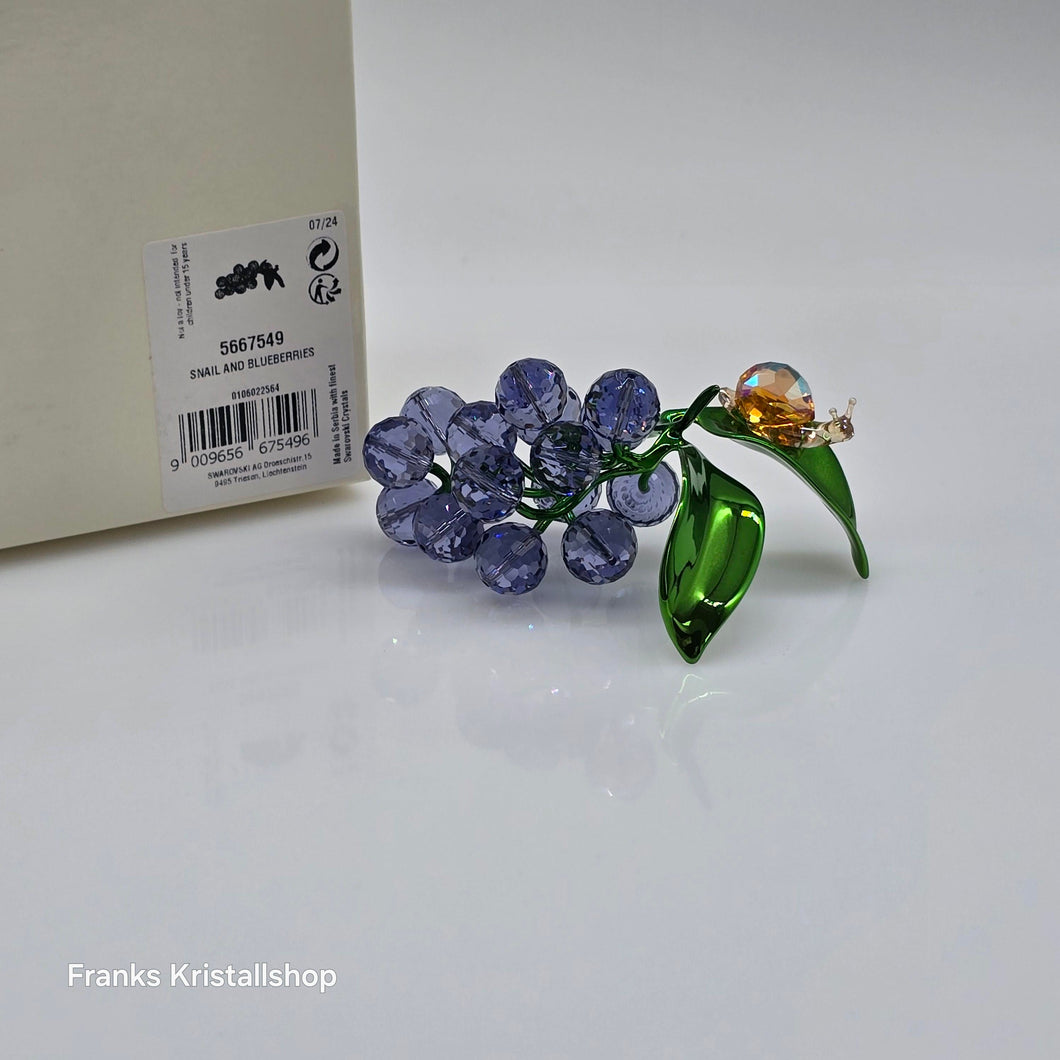 SWAROVSKI Idyllia Schnecke und Blaubeeren 5667549