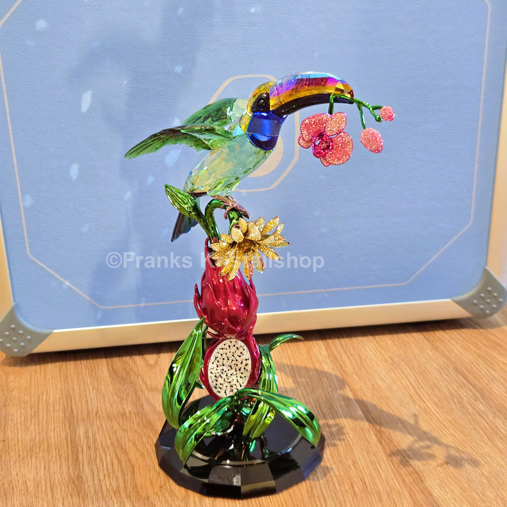 SWAROVSKI Idyllia Tukan und Drachenfrucht Totem Limitierte Ausgabe 5688469