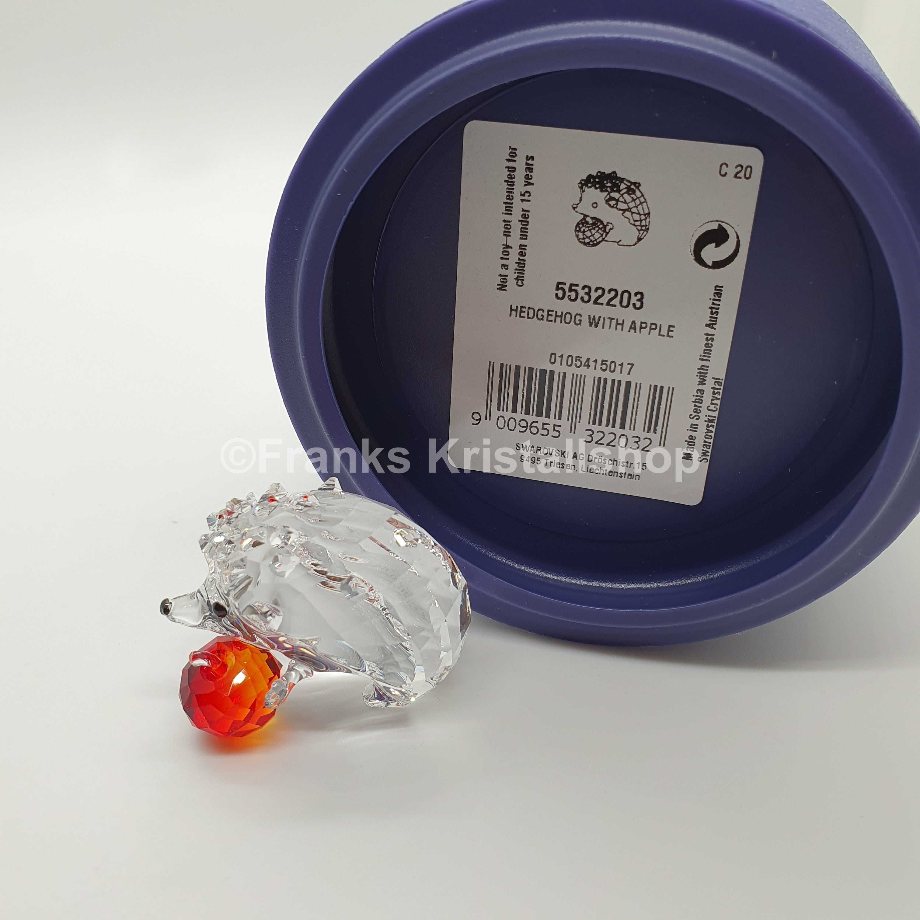 SWAROVSKI Igel mit Apfel 5706255 (5532203)