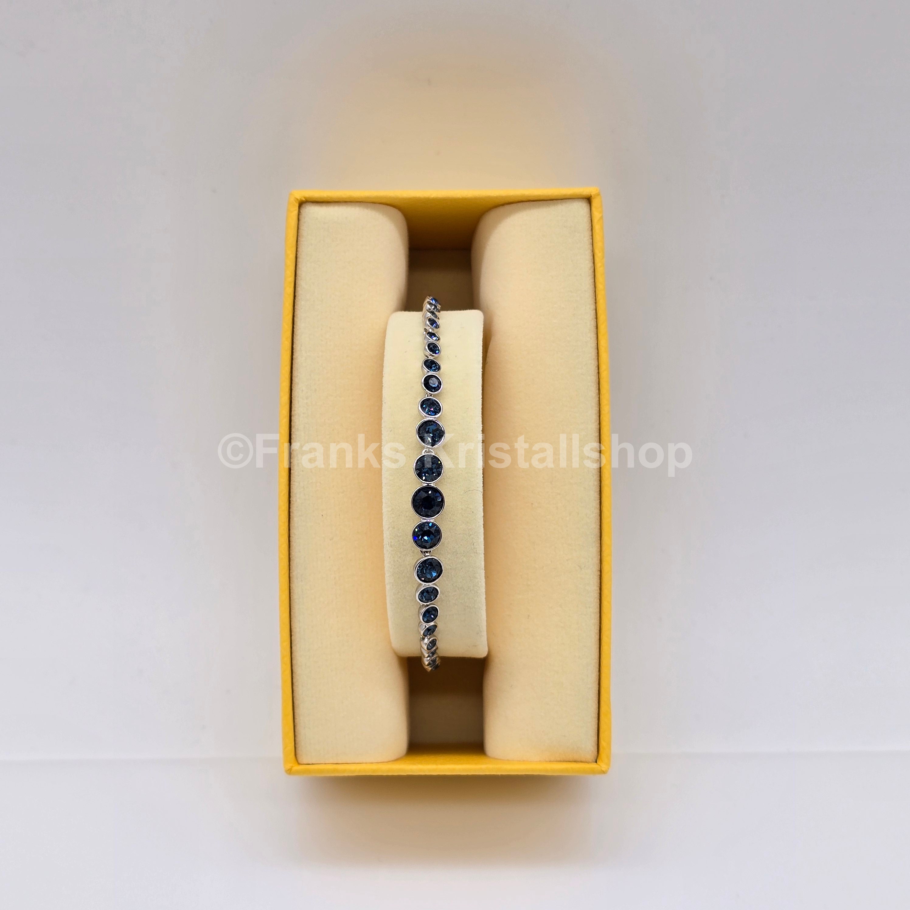 SWAROVSKI Imber Emily Armband Blau, Rhodiniert 5663394