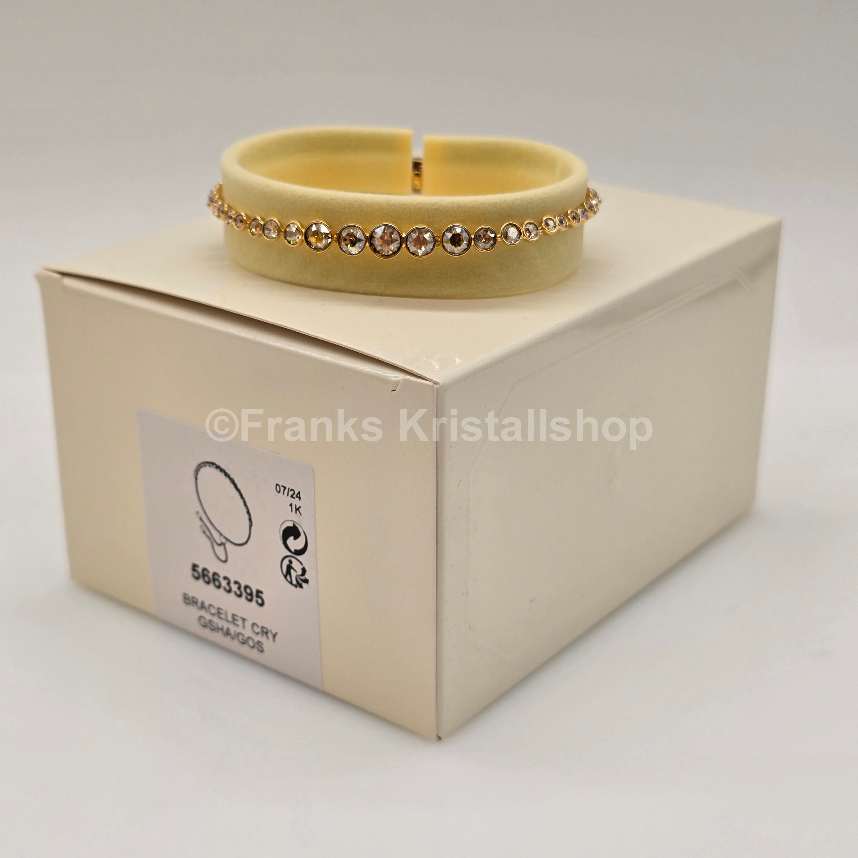 SWAROVSKI Imber Emily Armband Goldfarben, Goldlegierungsschicht 5663395